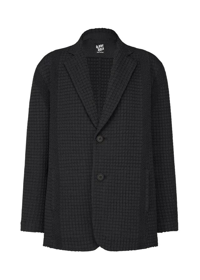 Issey Miyake Type-O 014 sako černé strečové