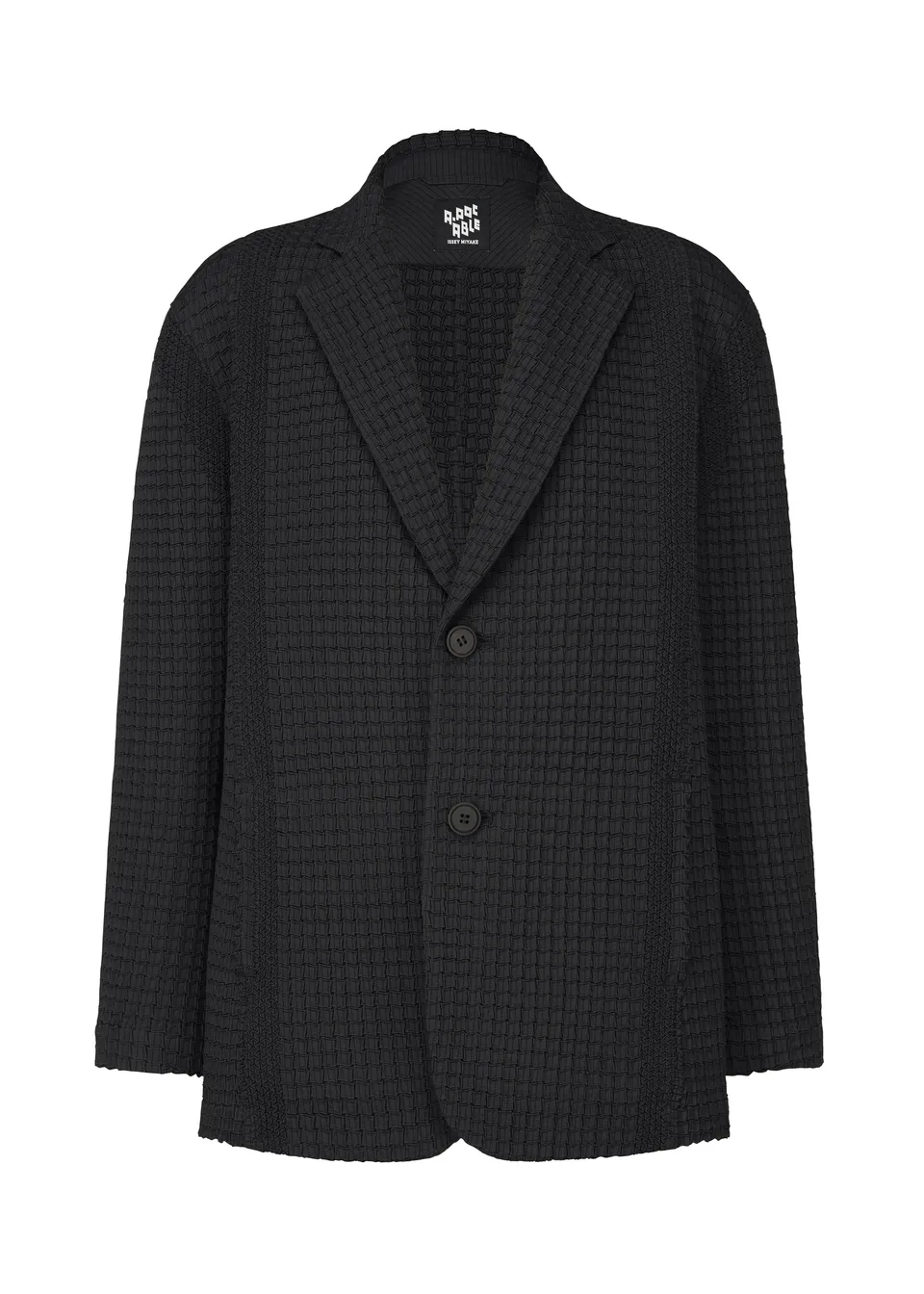 Issey Miyake Type-O 014 sako černé strečové