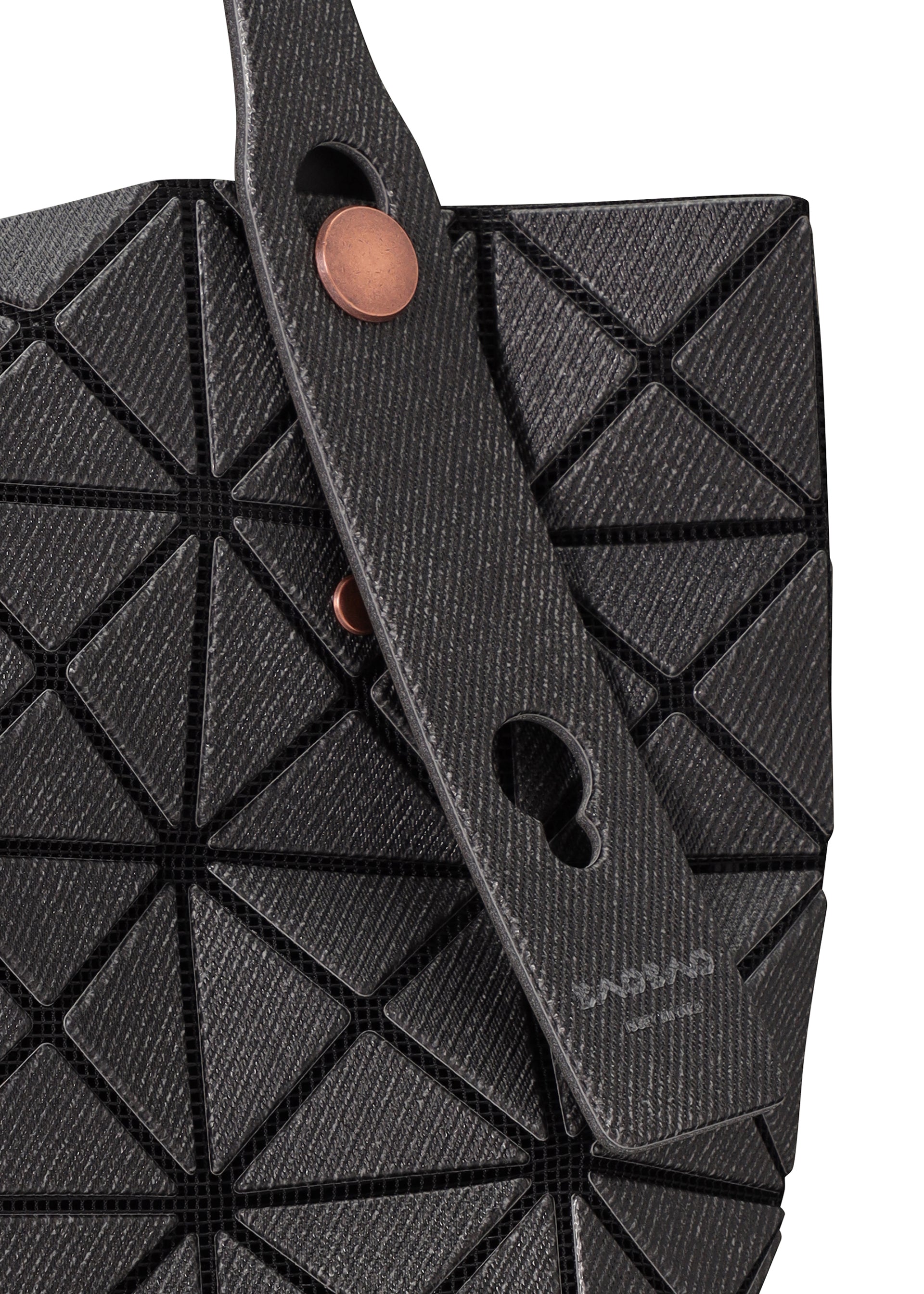 Issey Miyake Prism Denim tote kabelka černá
