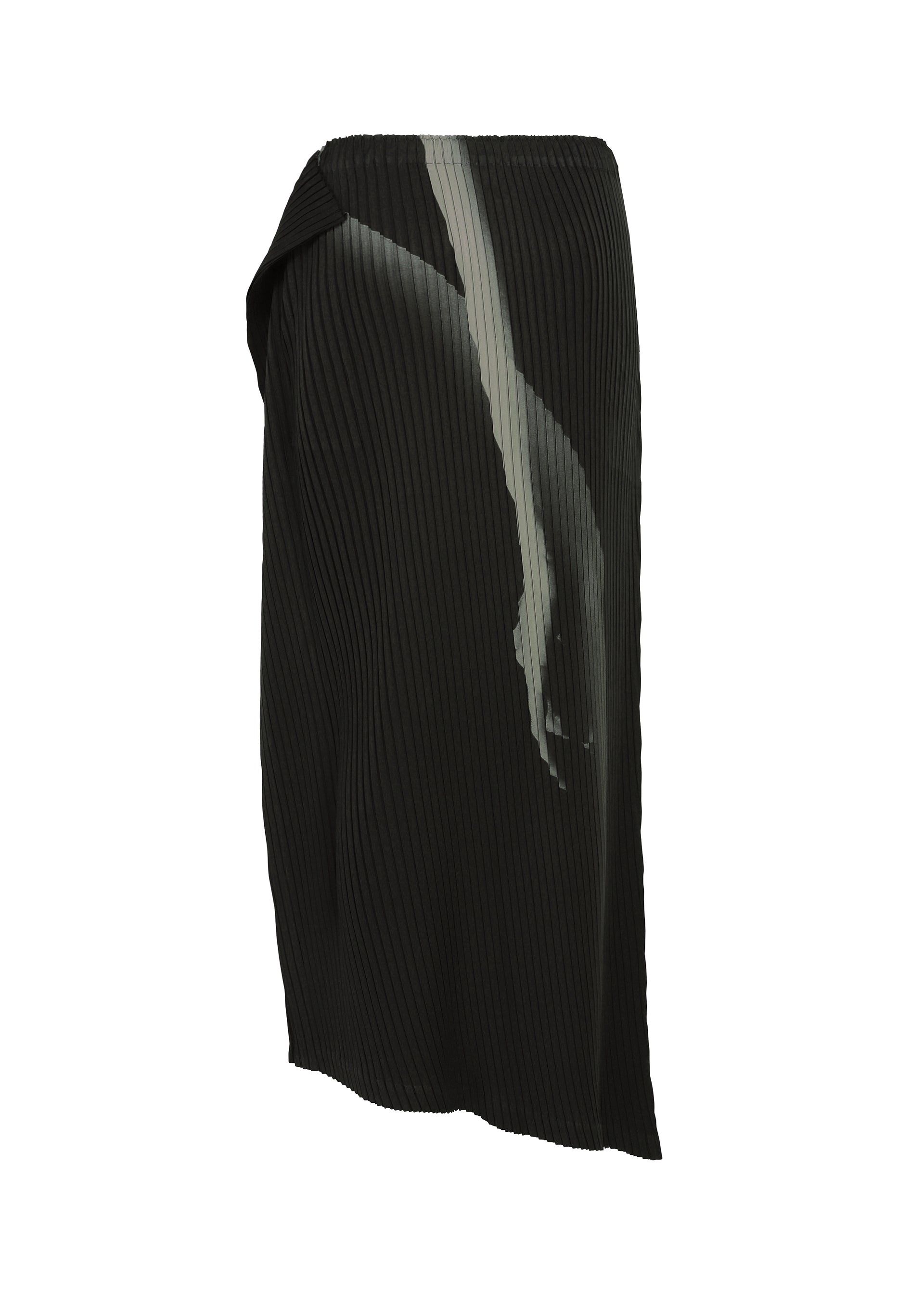 Issey Miyake Hands of Lover sukně Black-hued plisovaná