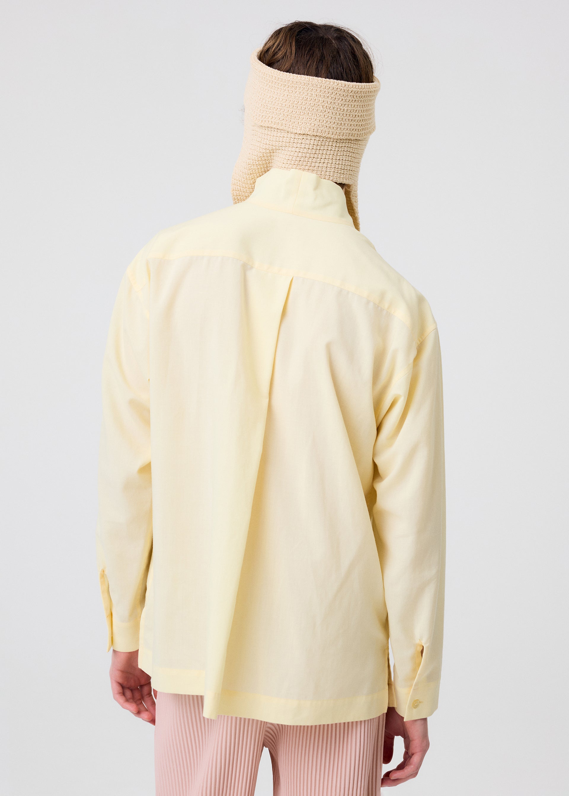 Homme Plissé Issey Miyake Crochet Hat čelenka černá