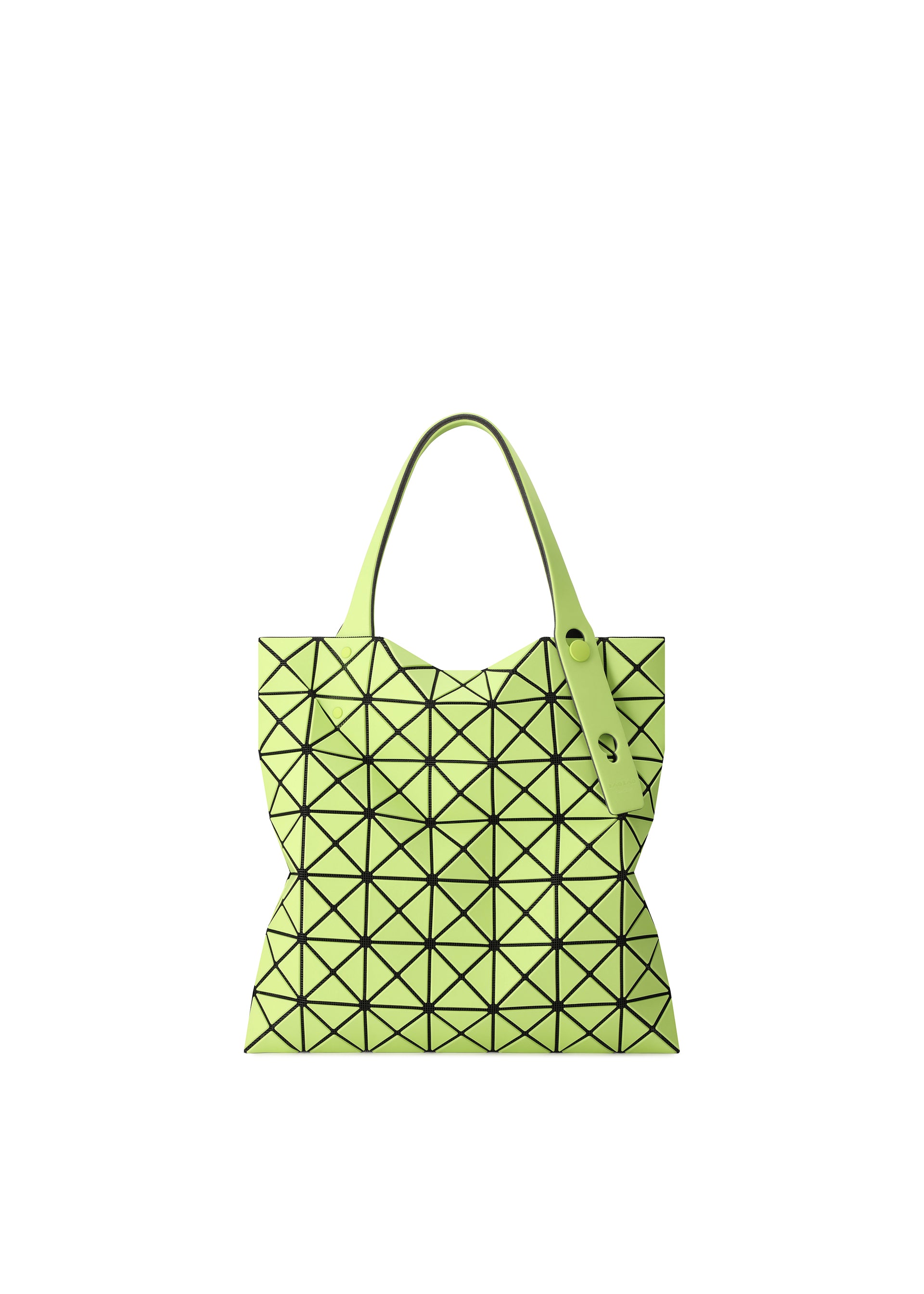 Issey Miyake Prism Frost tote šedá matná