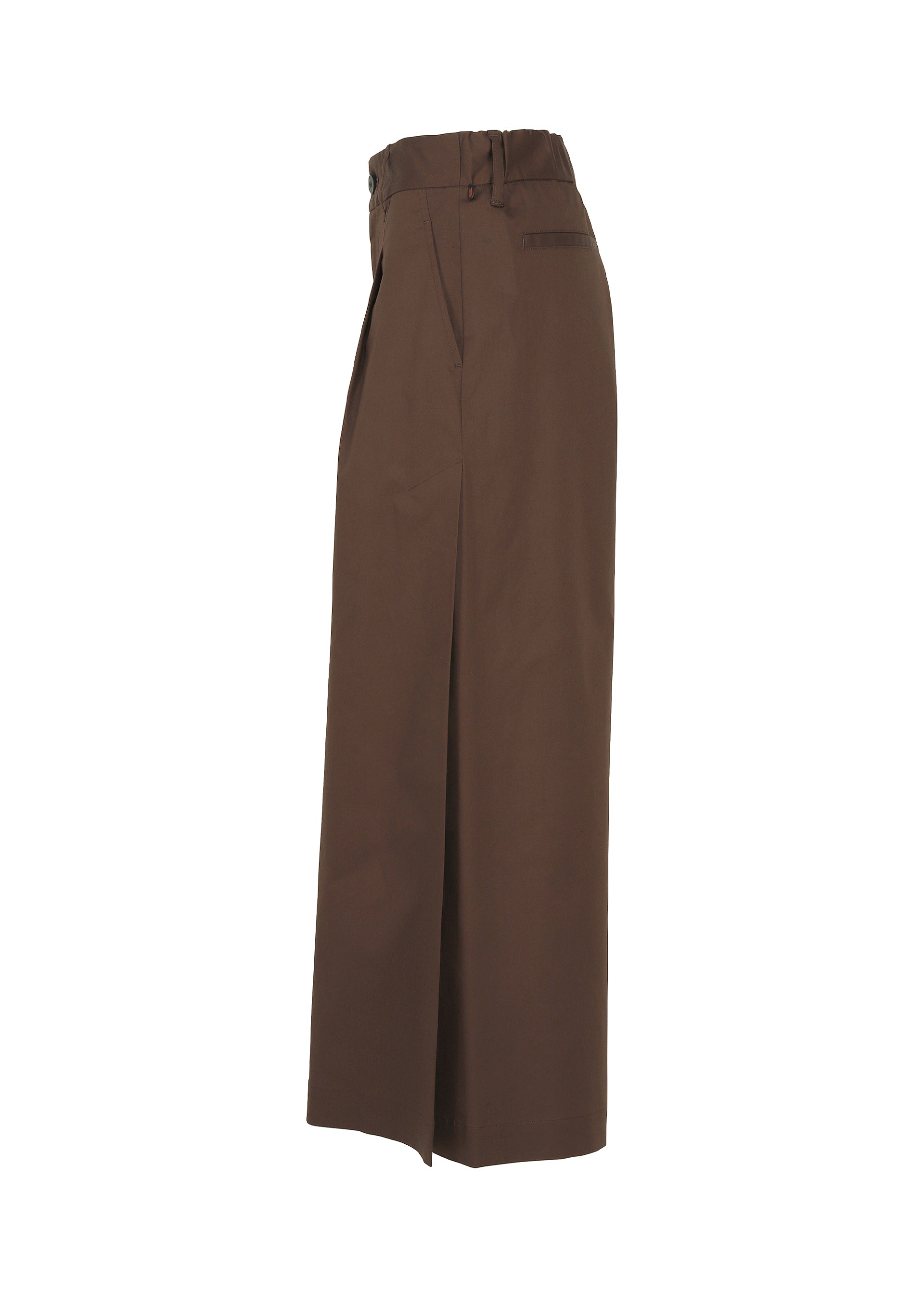 HaaT Issey Miyake Cotton Stretch kalhoty Black bavlna elastan