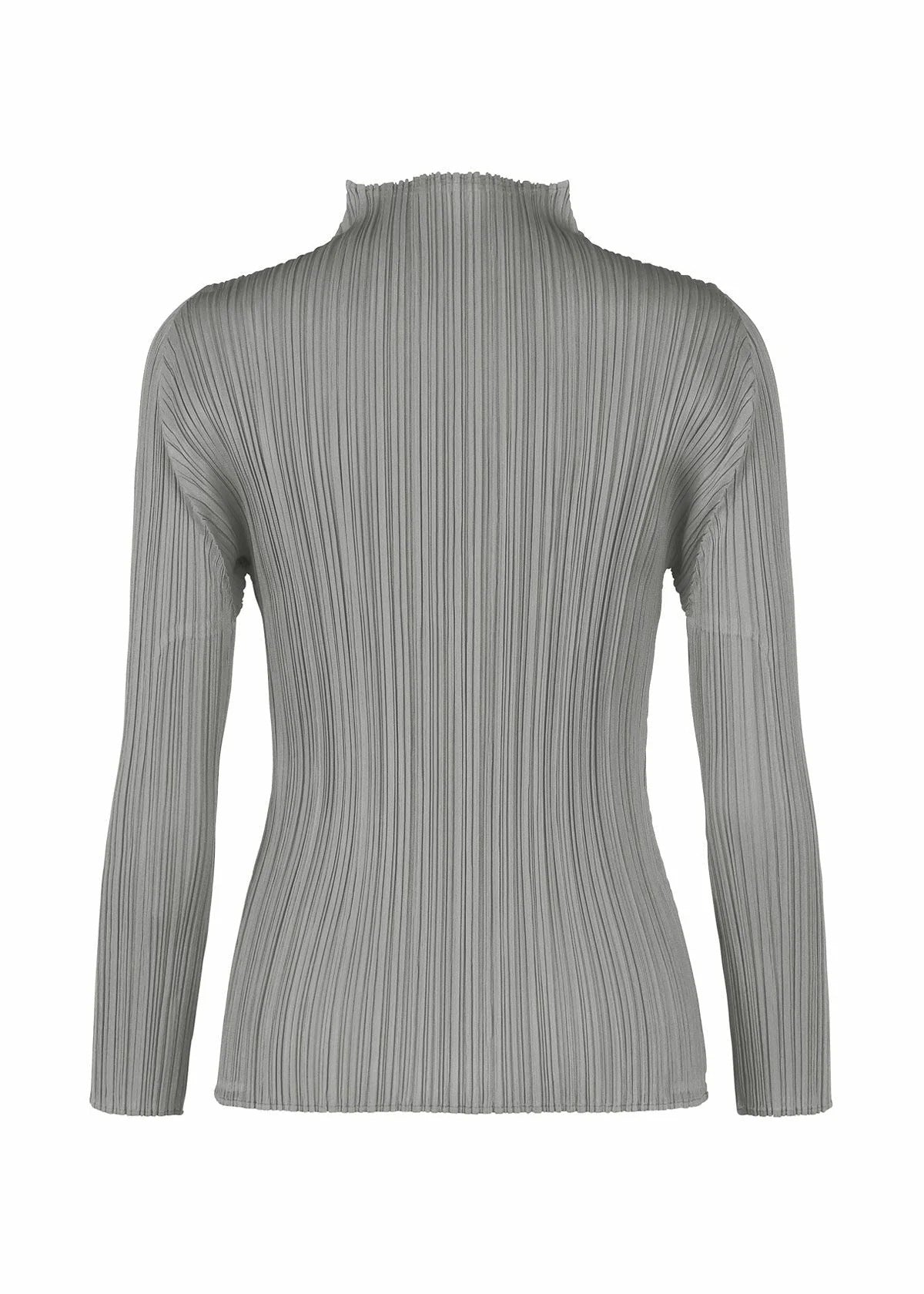 Issey Miyake Pleats Please Basics top světle šedá vel. 3 plisovaný