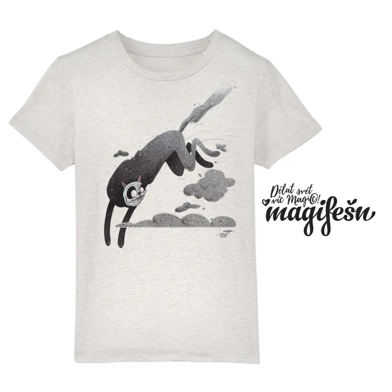 Magifešn Kids (S)Cool Cat tričko dětské biobavlna