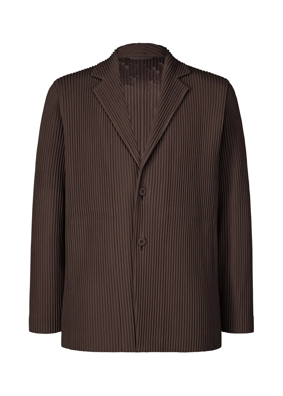 Issey Miyake Tailored Pleats 2 sako hnědá vel. 2