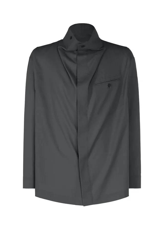 Issey Miyake Homme Plissé PL Ramie košile Charcoal