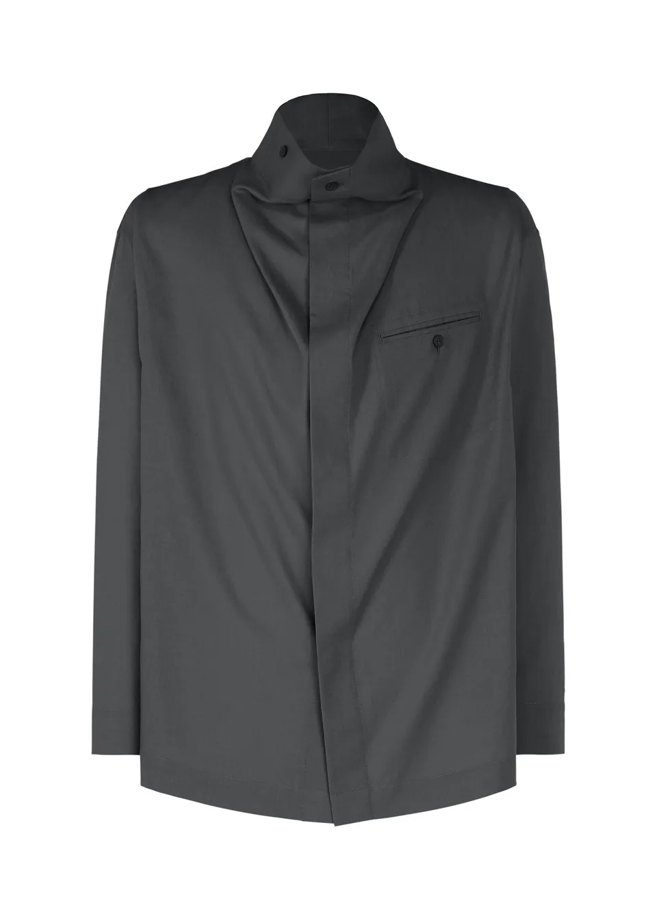 Issey Miyake Homme Plissé PL Ramie košile Charcoal