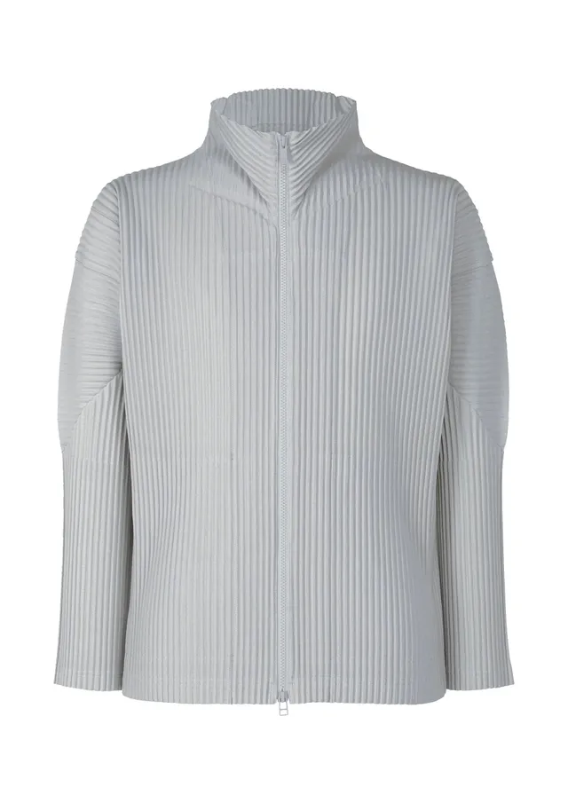 Issey Miyake BASICS mikina na zip černá polyester