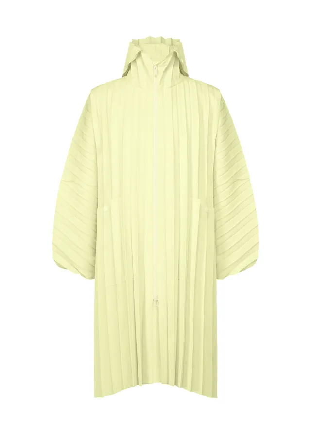 Issey Miyake Edge HP61230 kabát bílozelený vel. 1