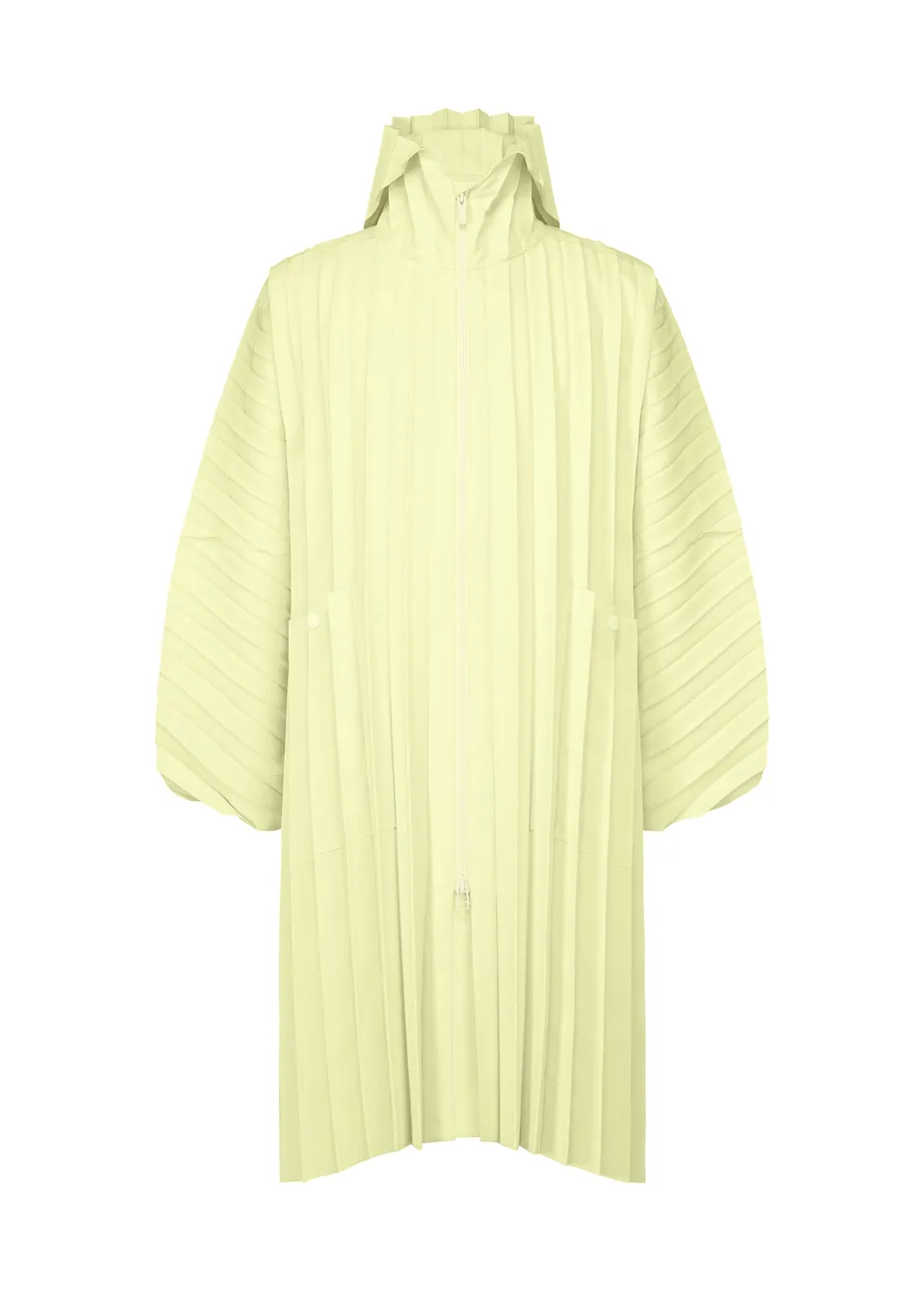 Issey Miyake Edge HP61230 kabát bílozelený vel. 1