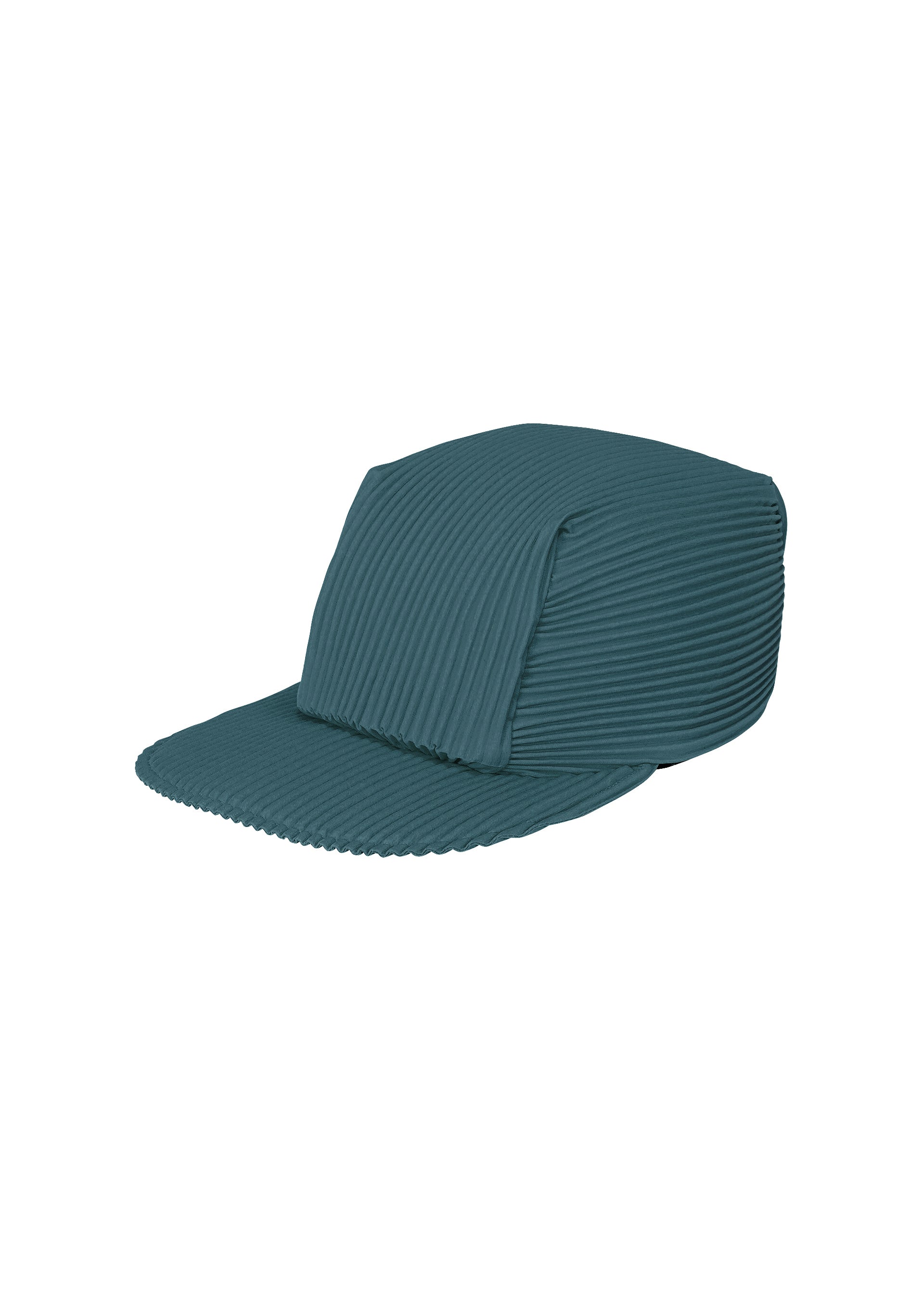 Issey Miyake Pleats Cap kšiltovka černá plisovaná
