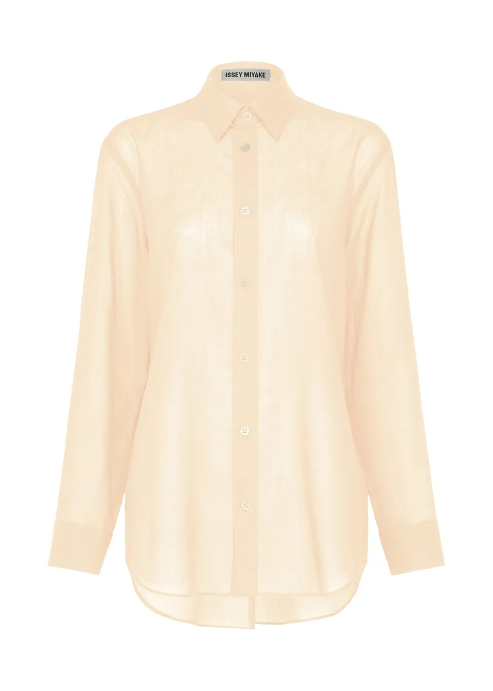 Issey Miyake Sheer Wool košile bílá vel. 2 vlněná