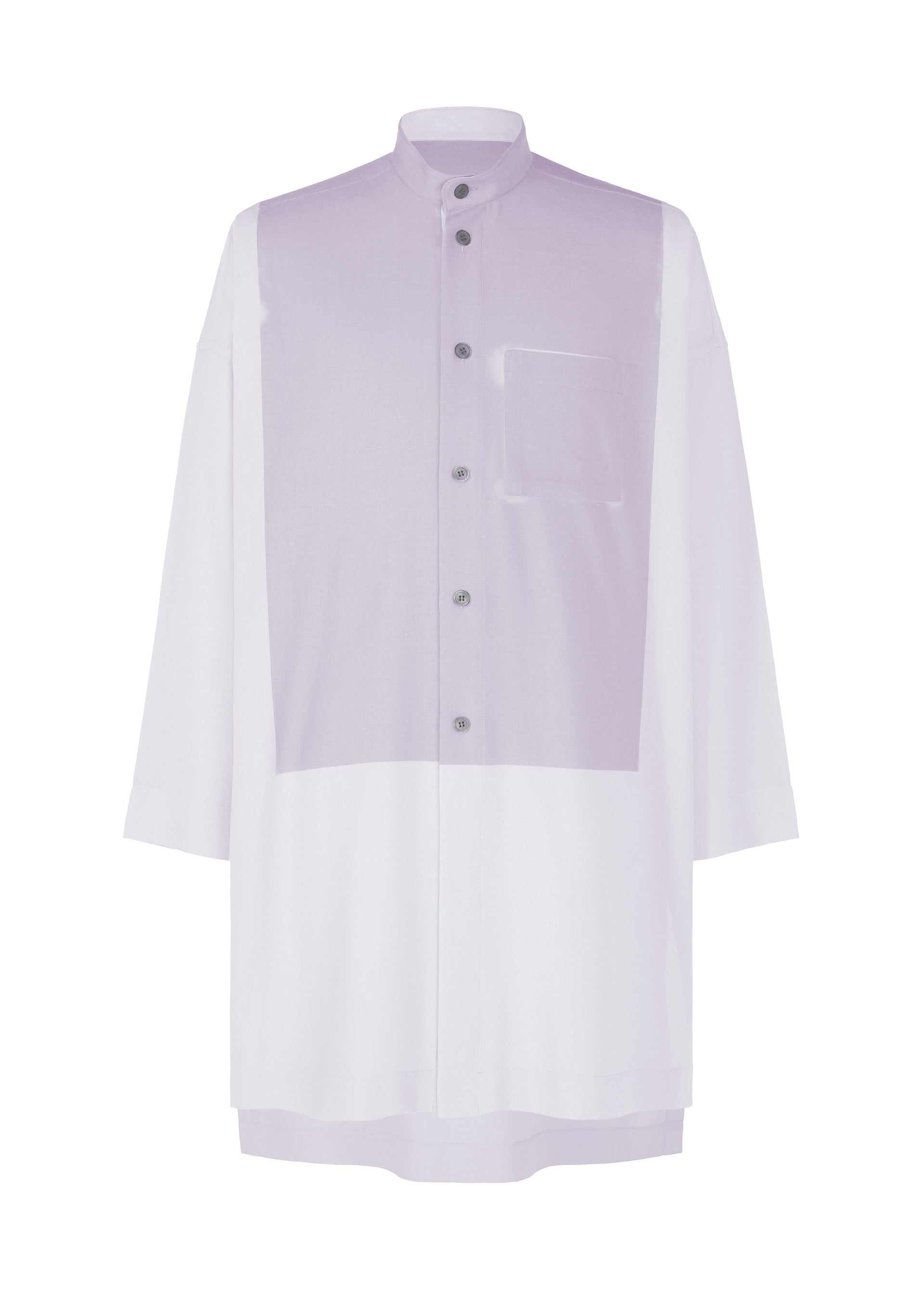 Homme Plissé Issey Miyake Press Shirt košile červená