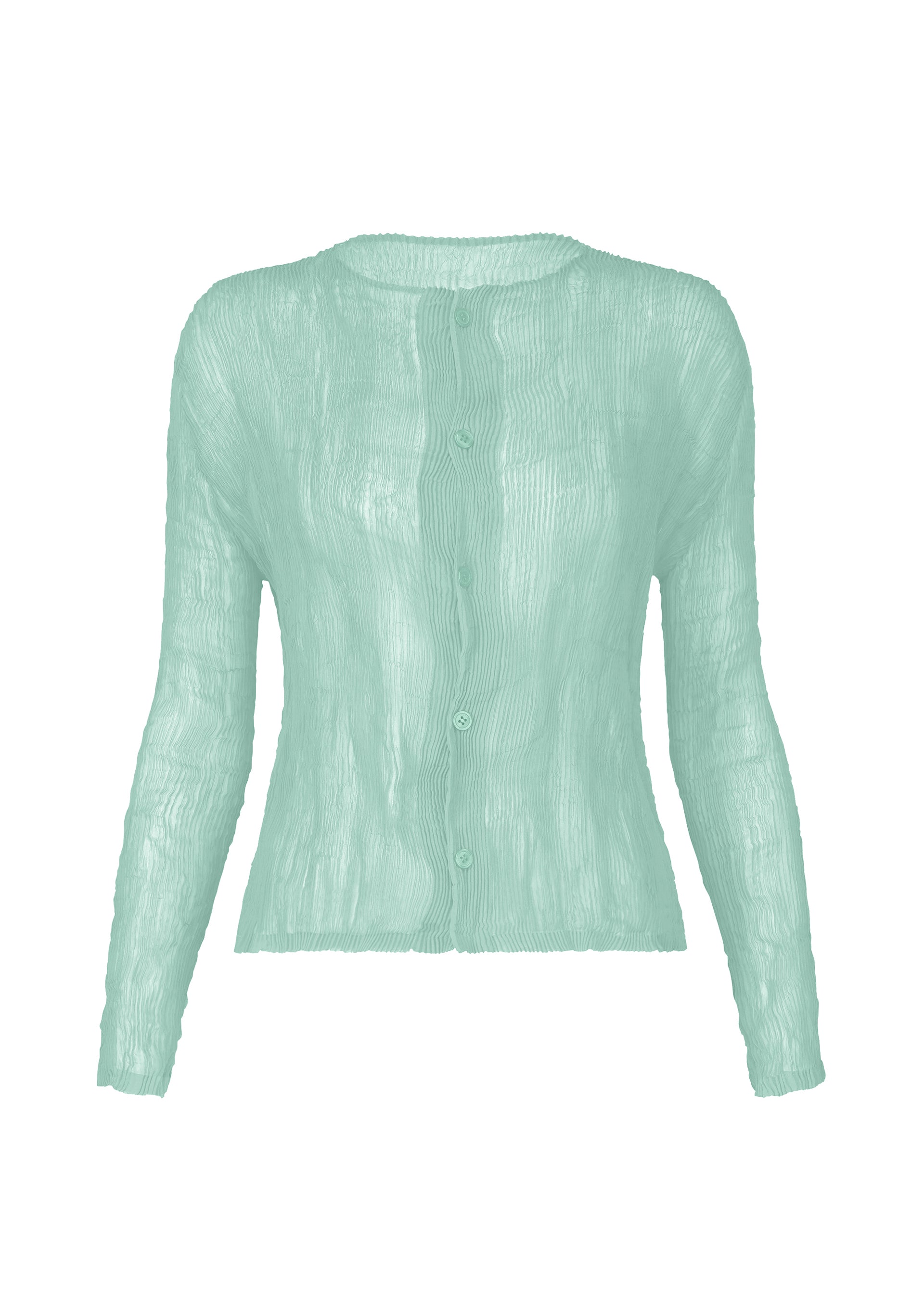 Issey Miyake Chiffon Twist 2 kardigan Gray