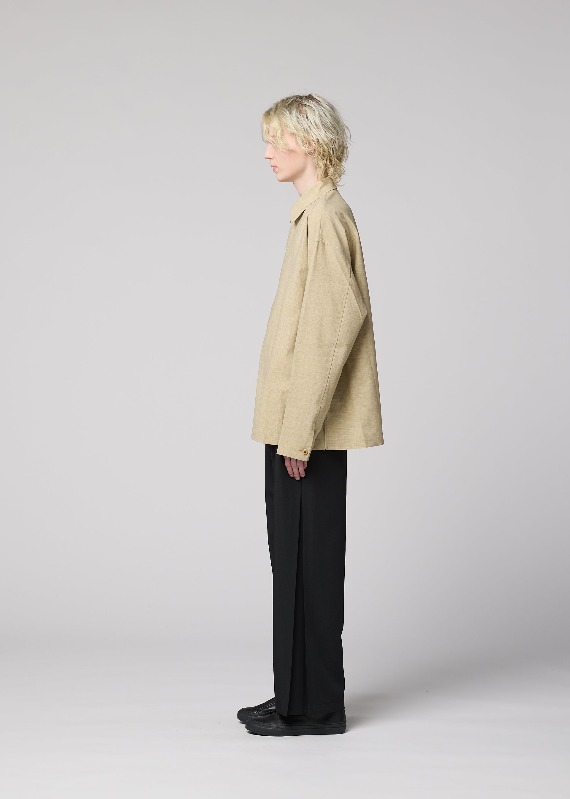 Issey Miyake Linen Like LA61505 pánská košile lnený vzhled