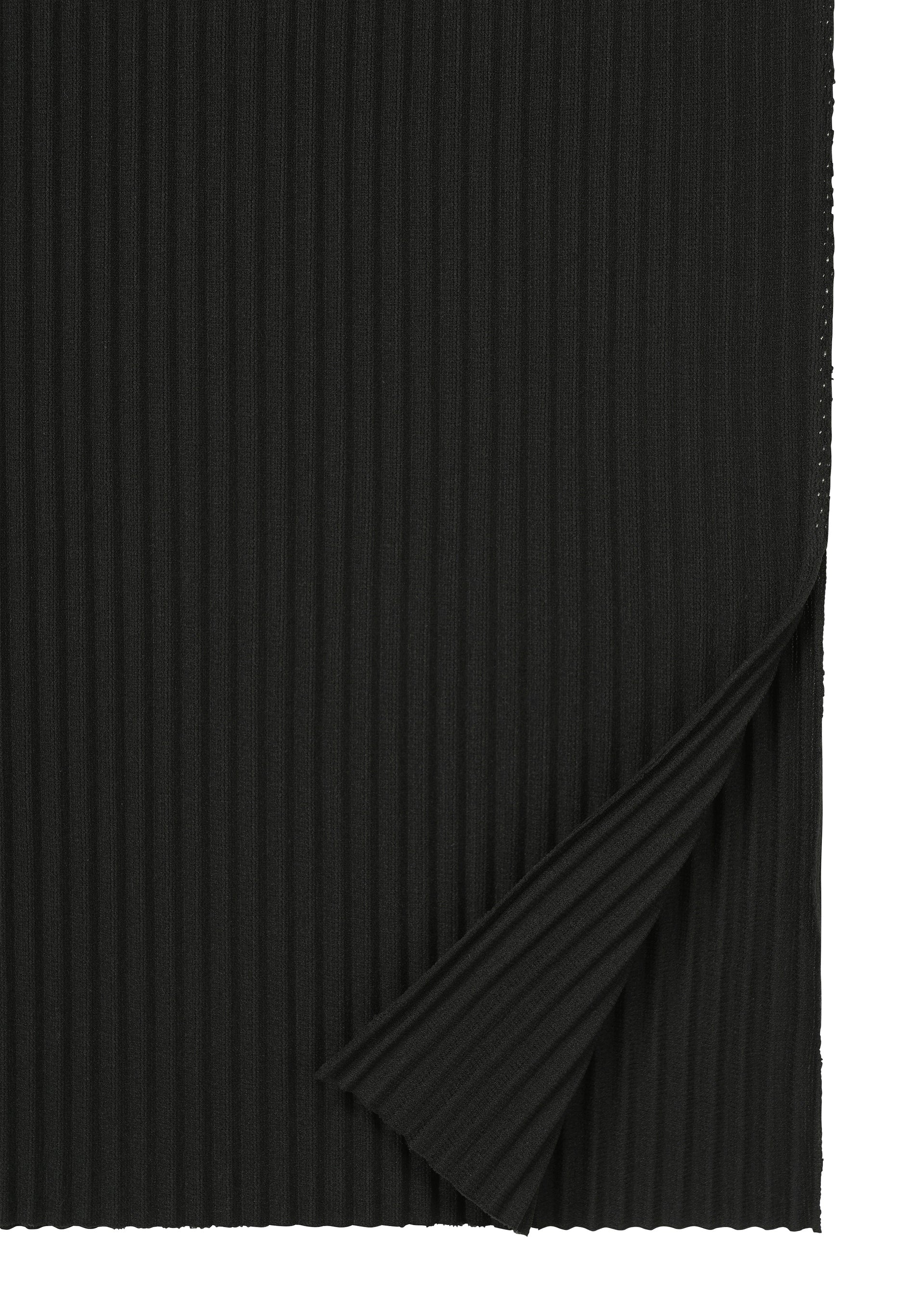 Issey Miyake Fine Knit Pleats šaty Black jemné