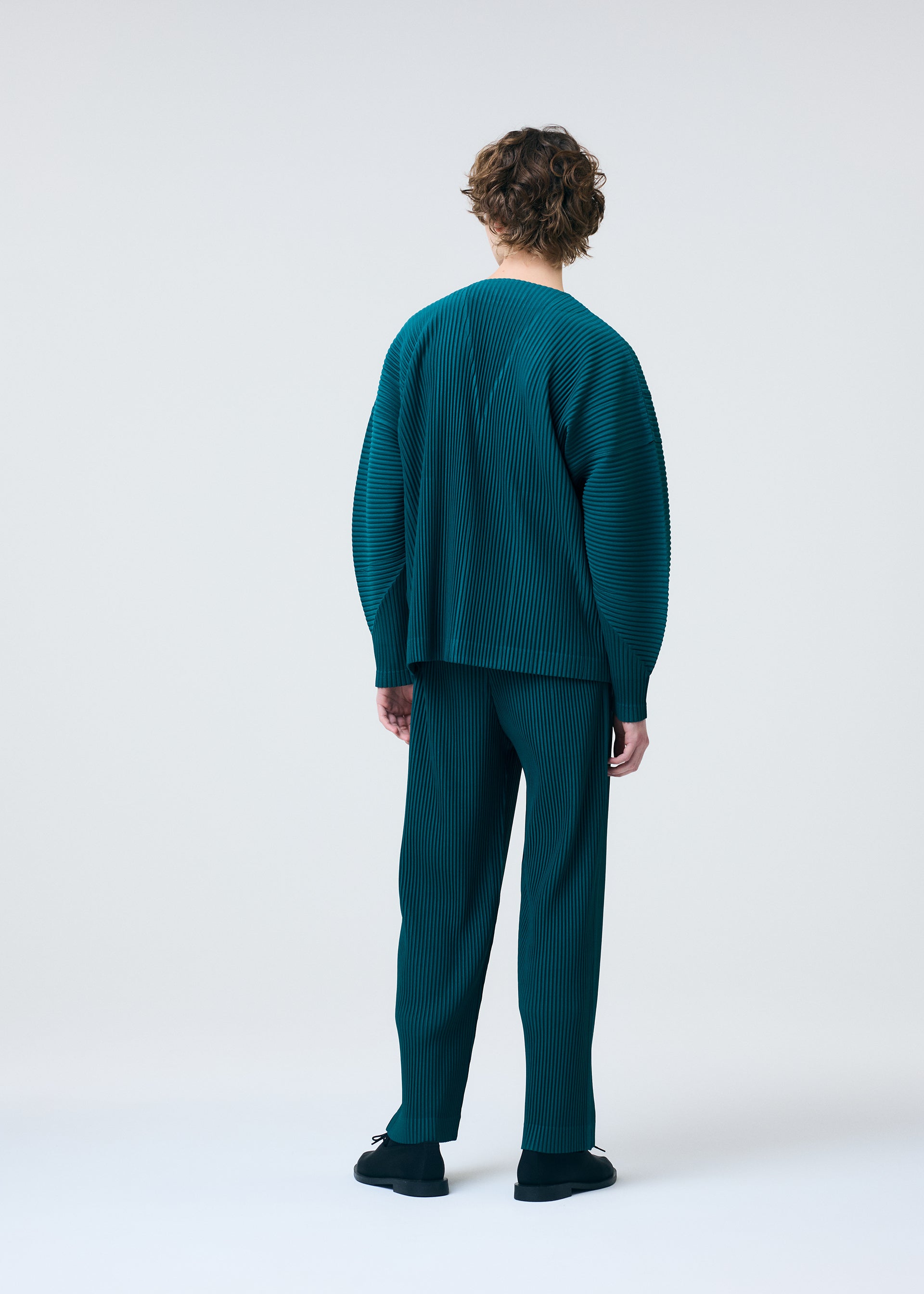 Issey Miyake Homme Plissé Color Pleats 1 kardigan černá