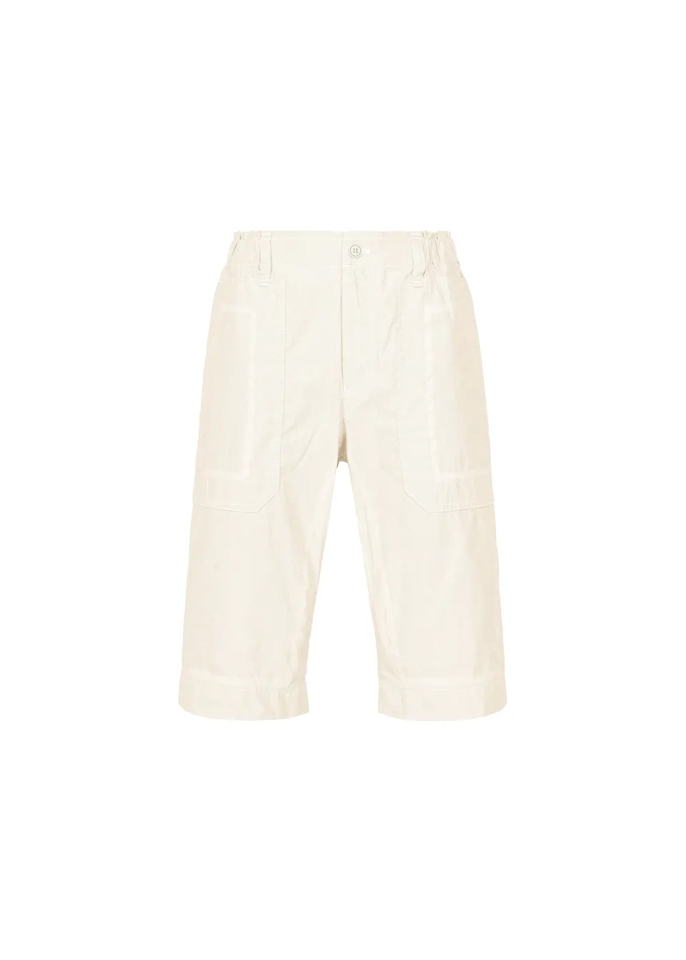 Issey Miyake Type-U 001 kraťasy ivory tvarovatelé
