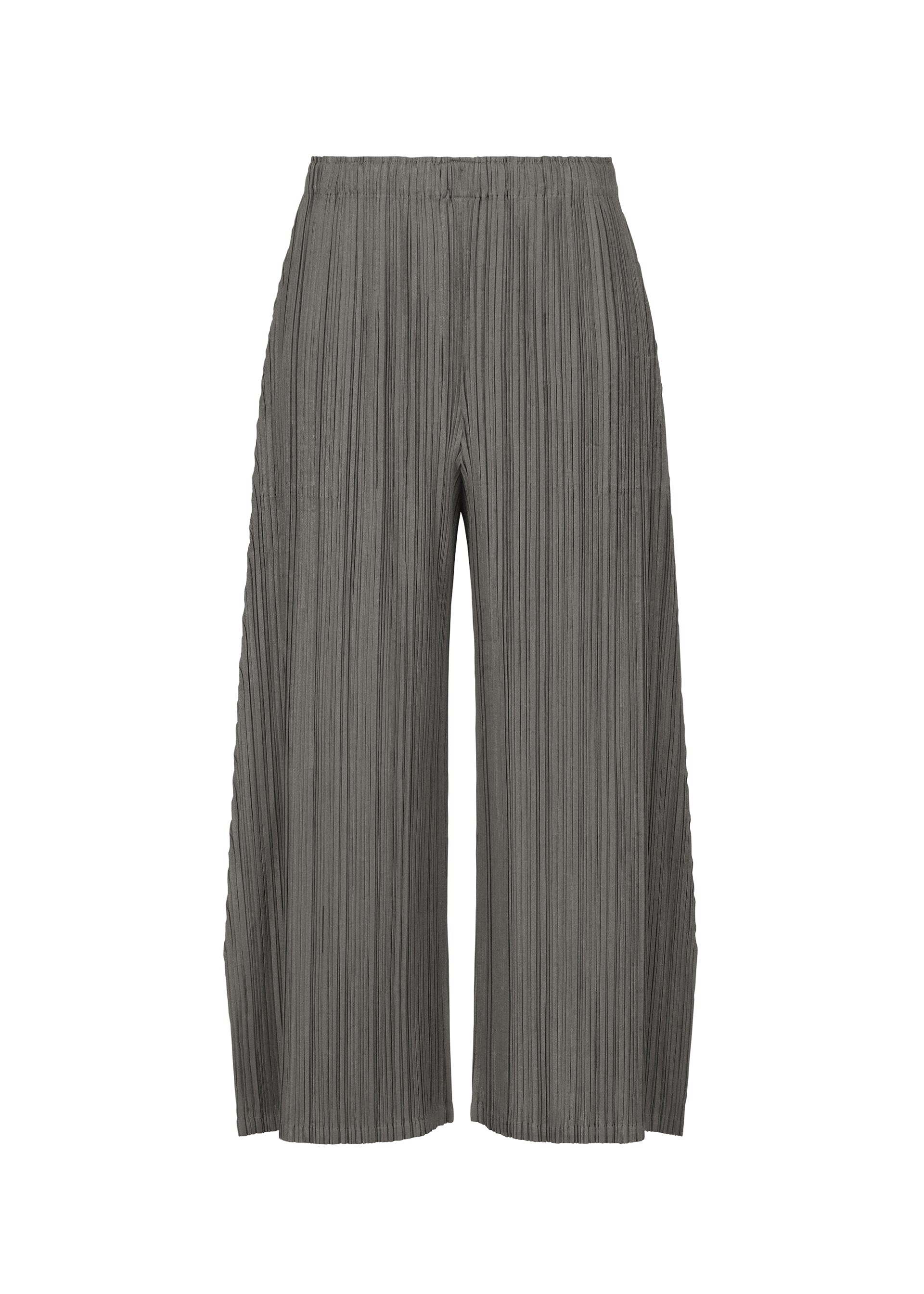 Issey Miyake Mellow Pleats PP63JF283 kalhoty černé flare