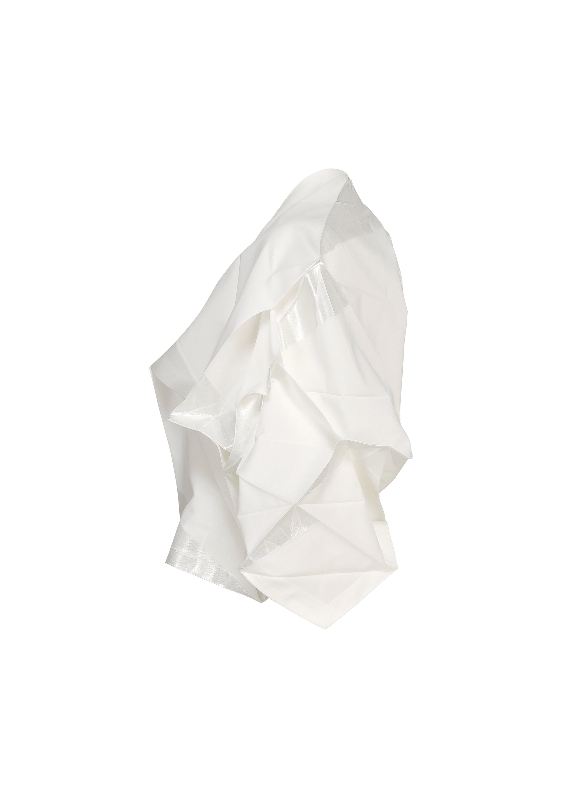 132 5. Issey Miyake No.1-2 haori top černá/stříbrná