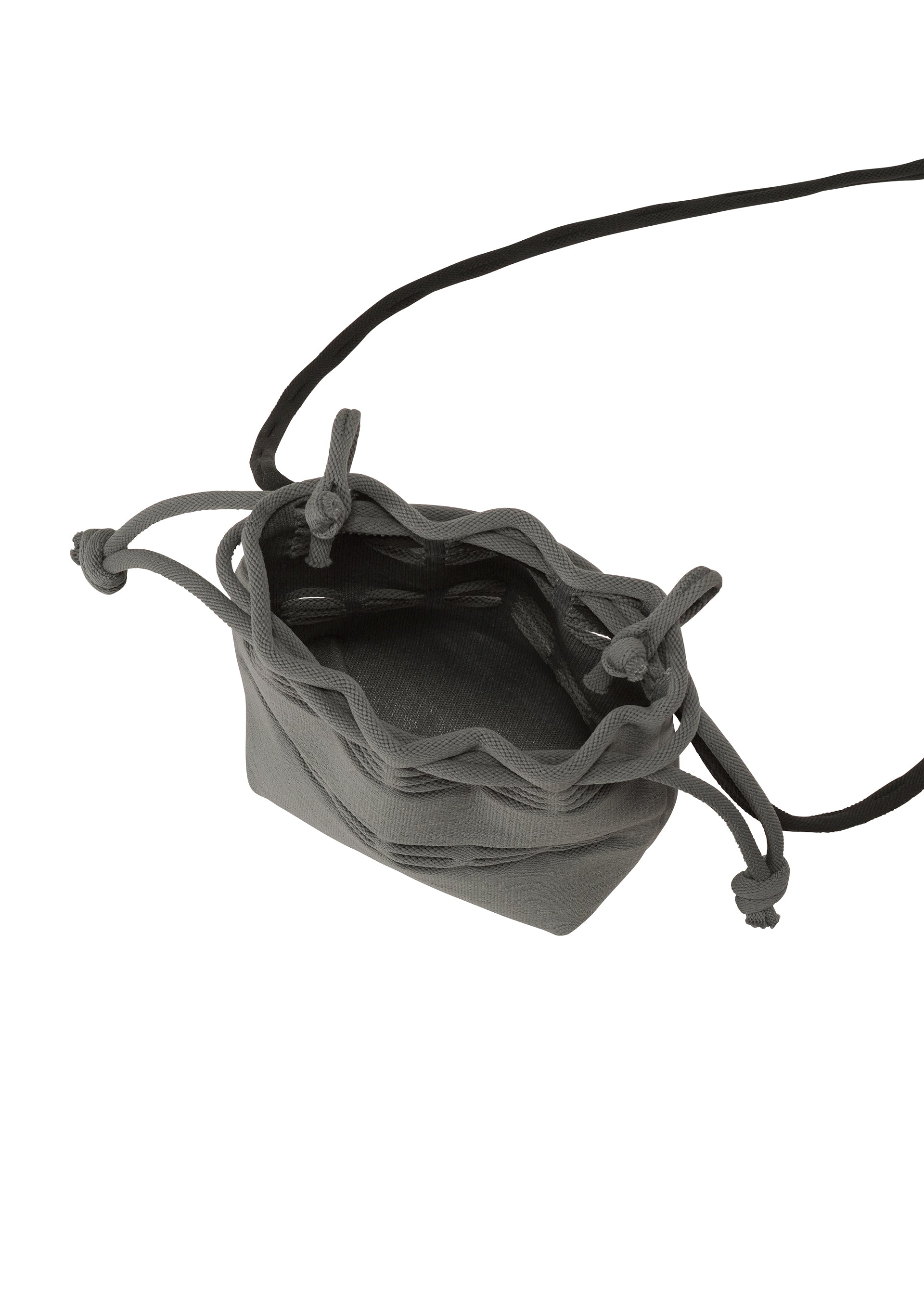 Issey Miyake Mokko Pocket Bi-Color kabelka šedá