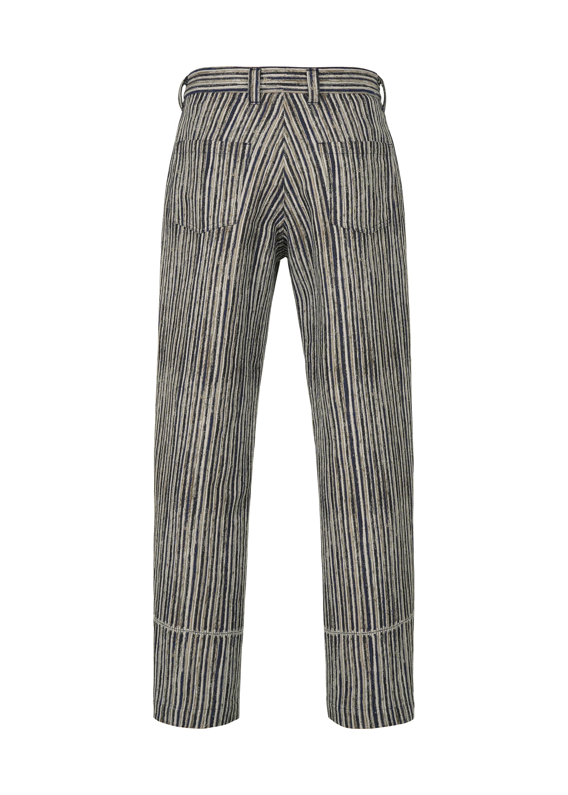 Issey Miyake Curviness kalhoty charcoal gray vel. 2 len