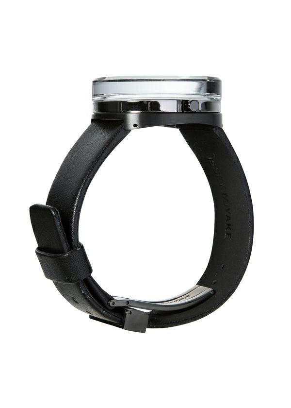Issey Miyake Glass Watch hodinky černé Yoshioka