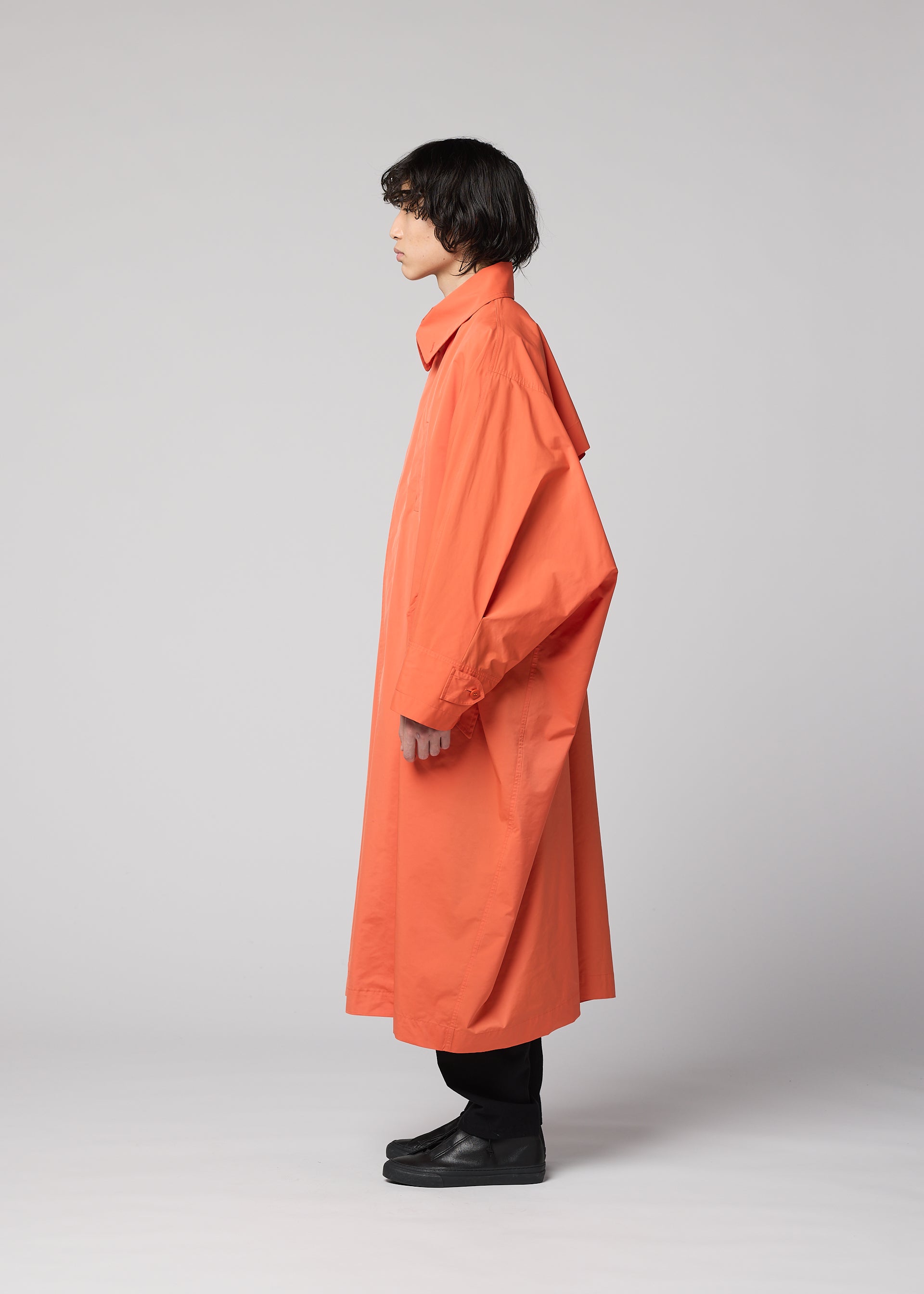 Issey Miyake IM Men Wind Coat kabát černý 1 matný