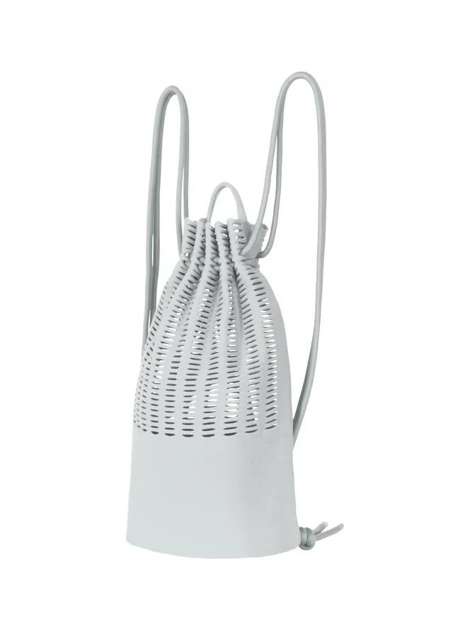 Issey Miyake Mokko Knapsack batoh černý lehký pletený