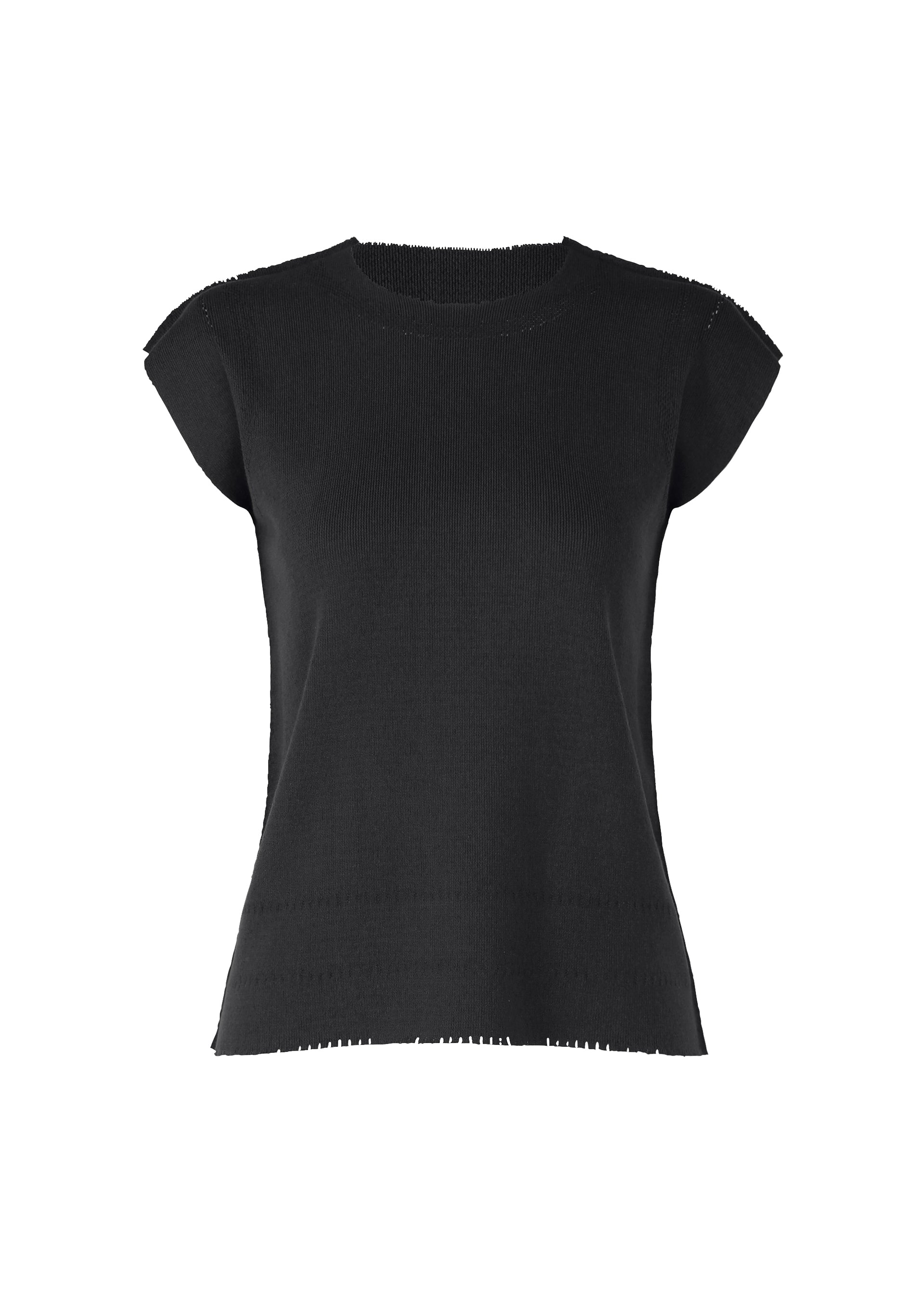 Issey Miyake Type-A Basics top bílý vel. 1 úpletový