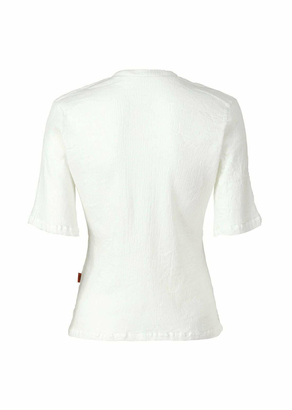 Issey Miyake Kyo Chijimi Basic tričko bílé vel. 2 bavlna