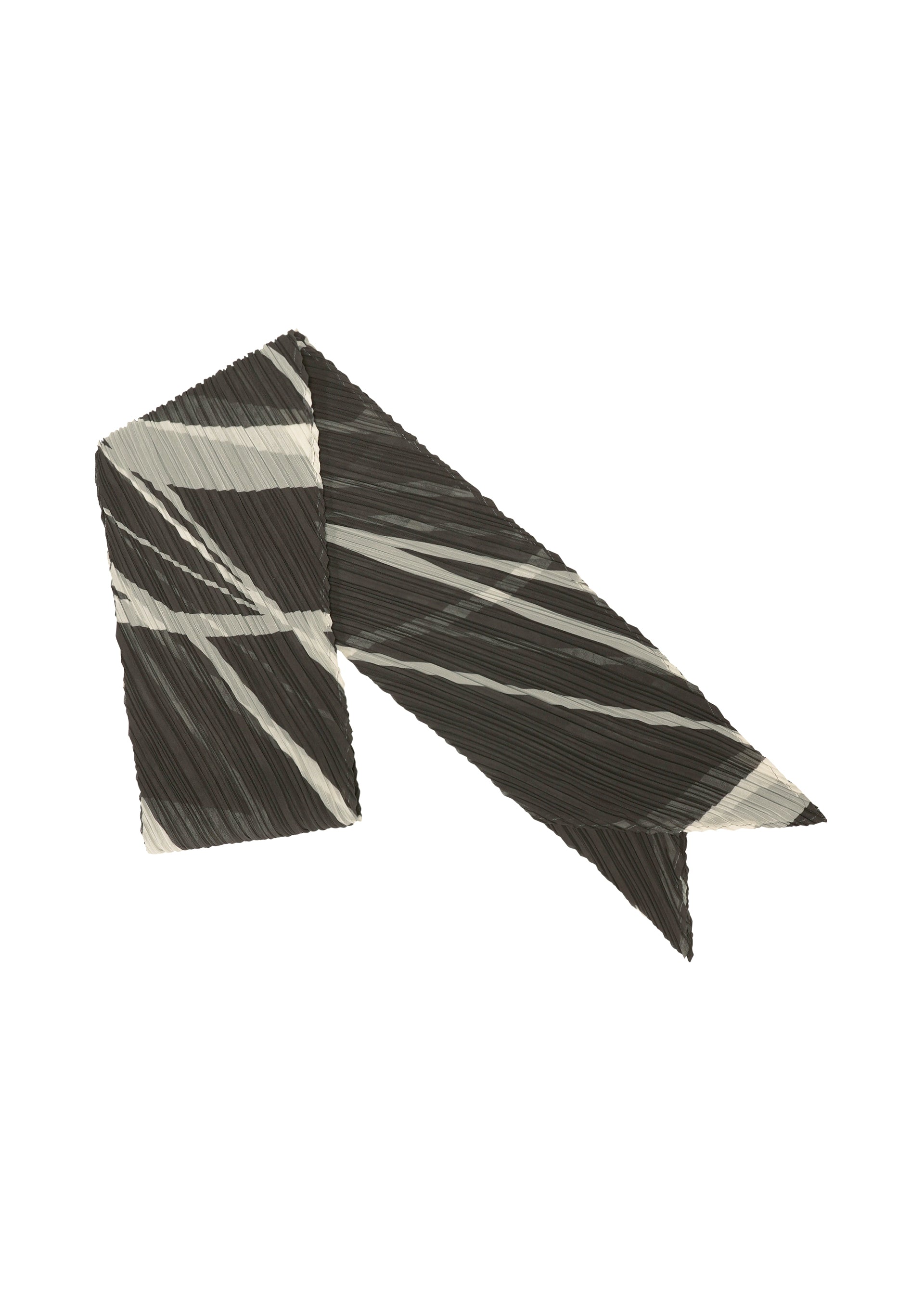 Issey Miyake Fold Line Scarf šála bílá