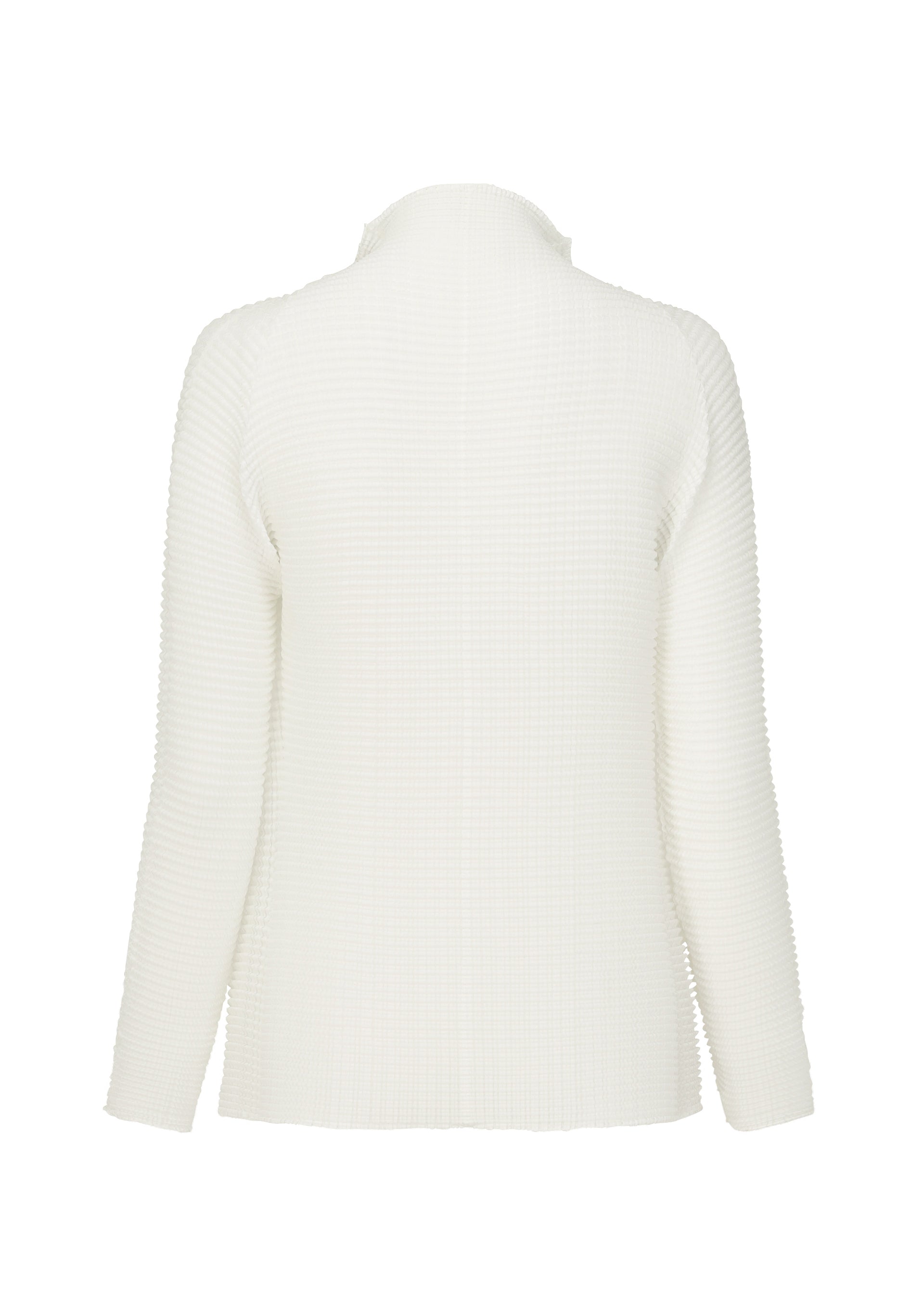 Issey Miyake Wooly Pleats BK/WT-68 kardigan černý