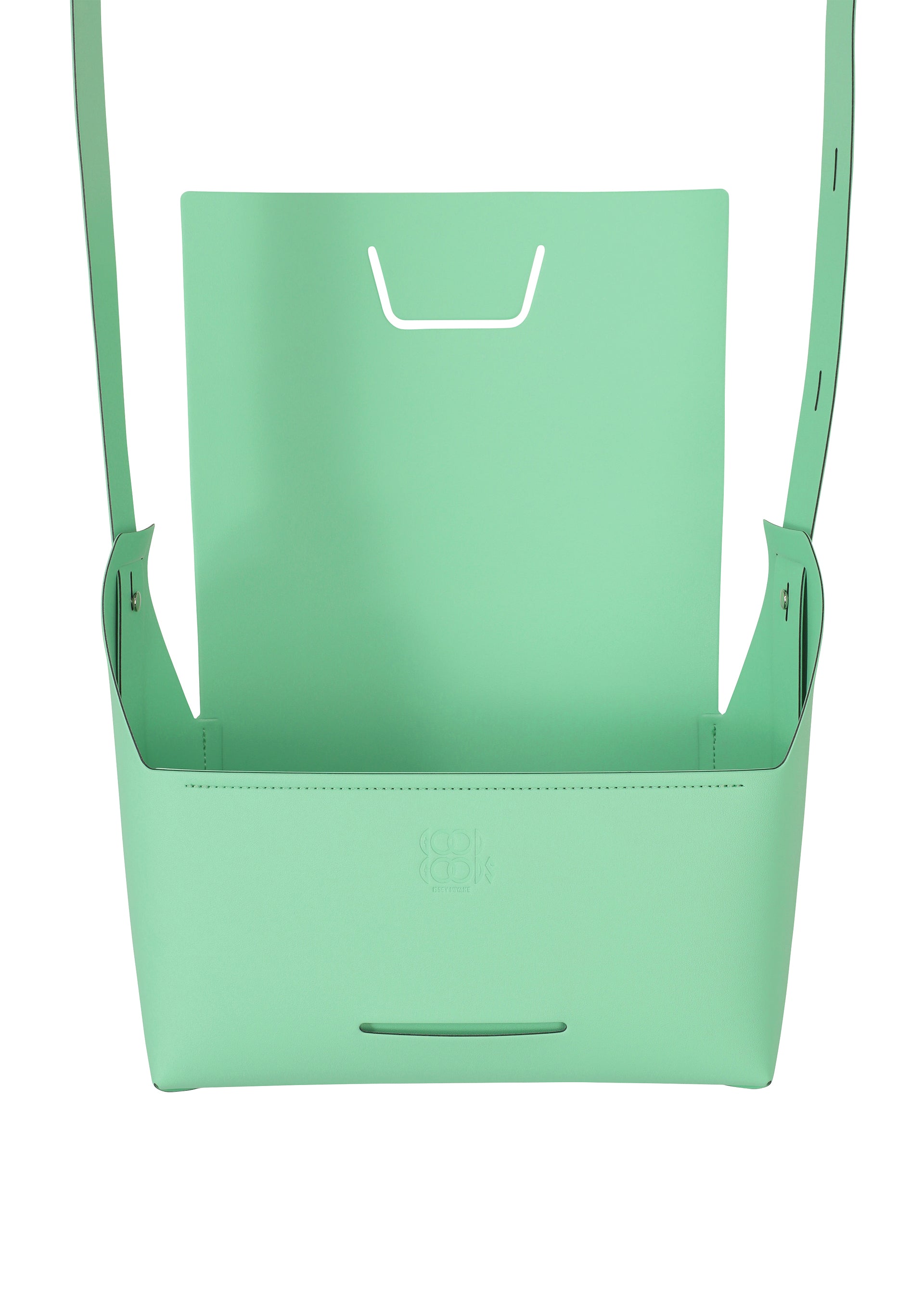 Issey Miyake Box kabelka černá skládací 2 popruhy