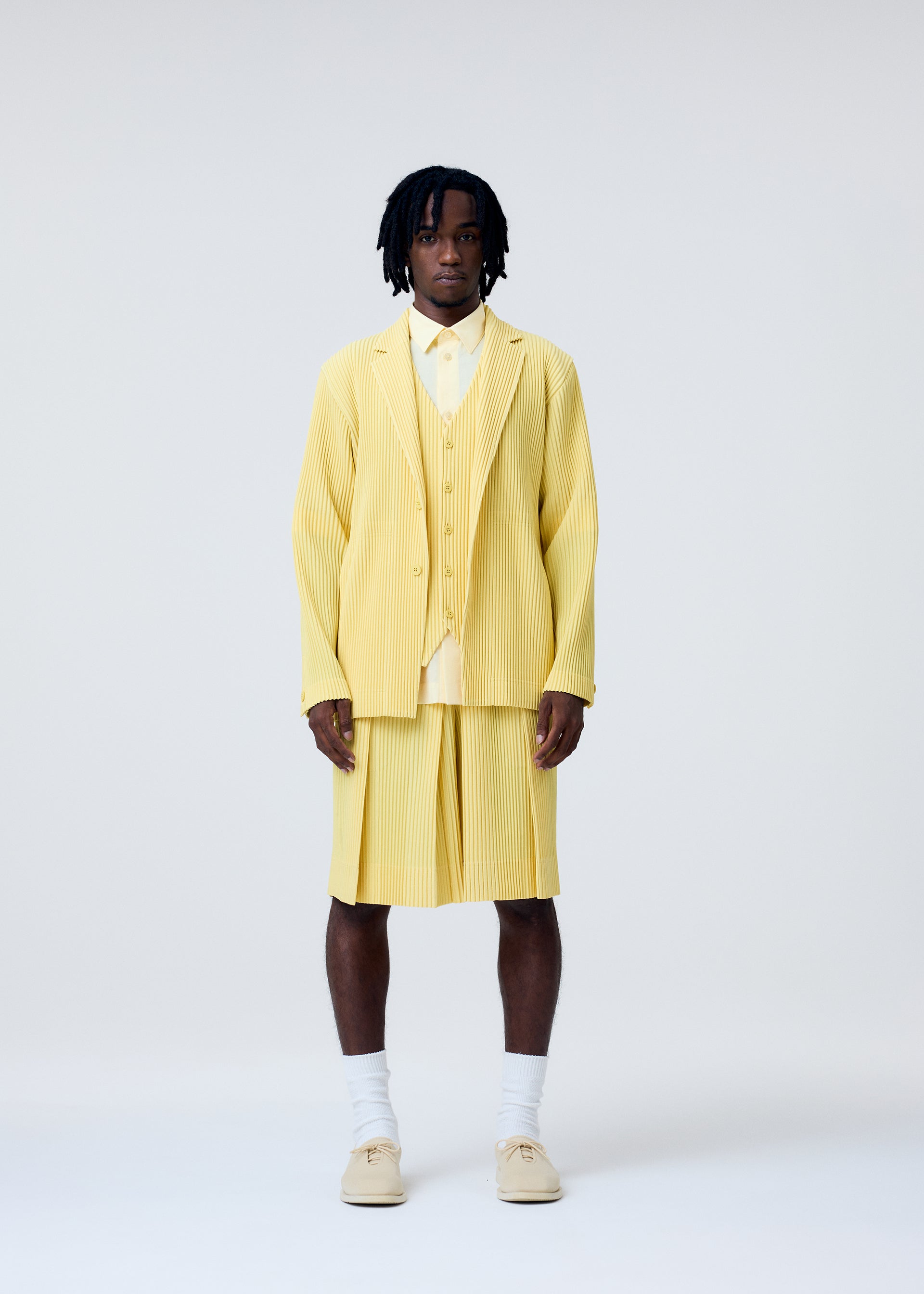 Issey Miyake Tailored Pleats 2 sako hnědá vel. 2