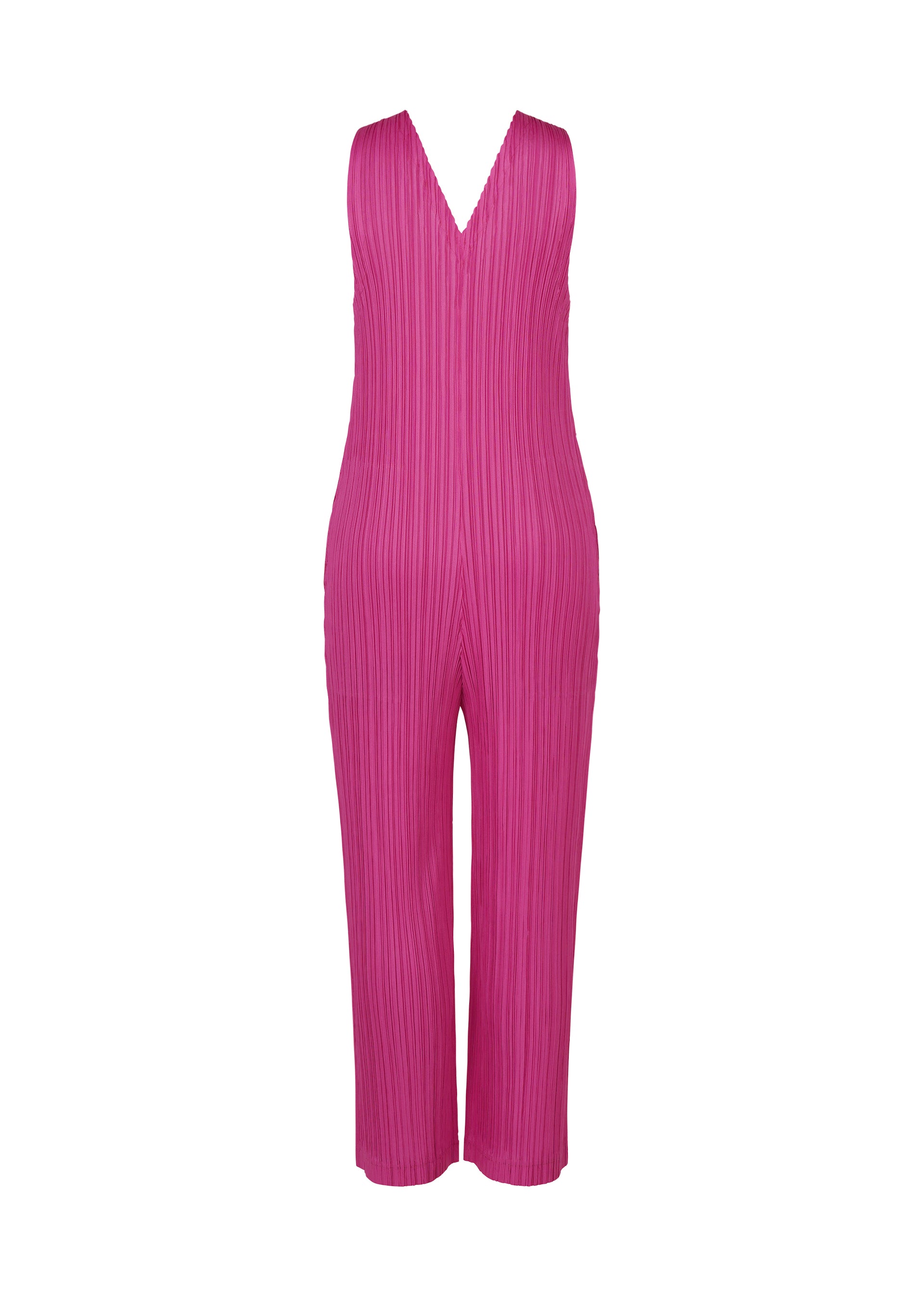 Issey Miyake Pleats Please Thicker Bottoms 2 overal charcoal silný úplet