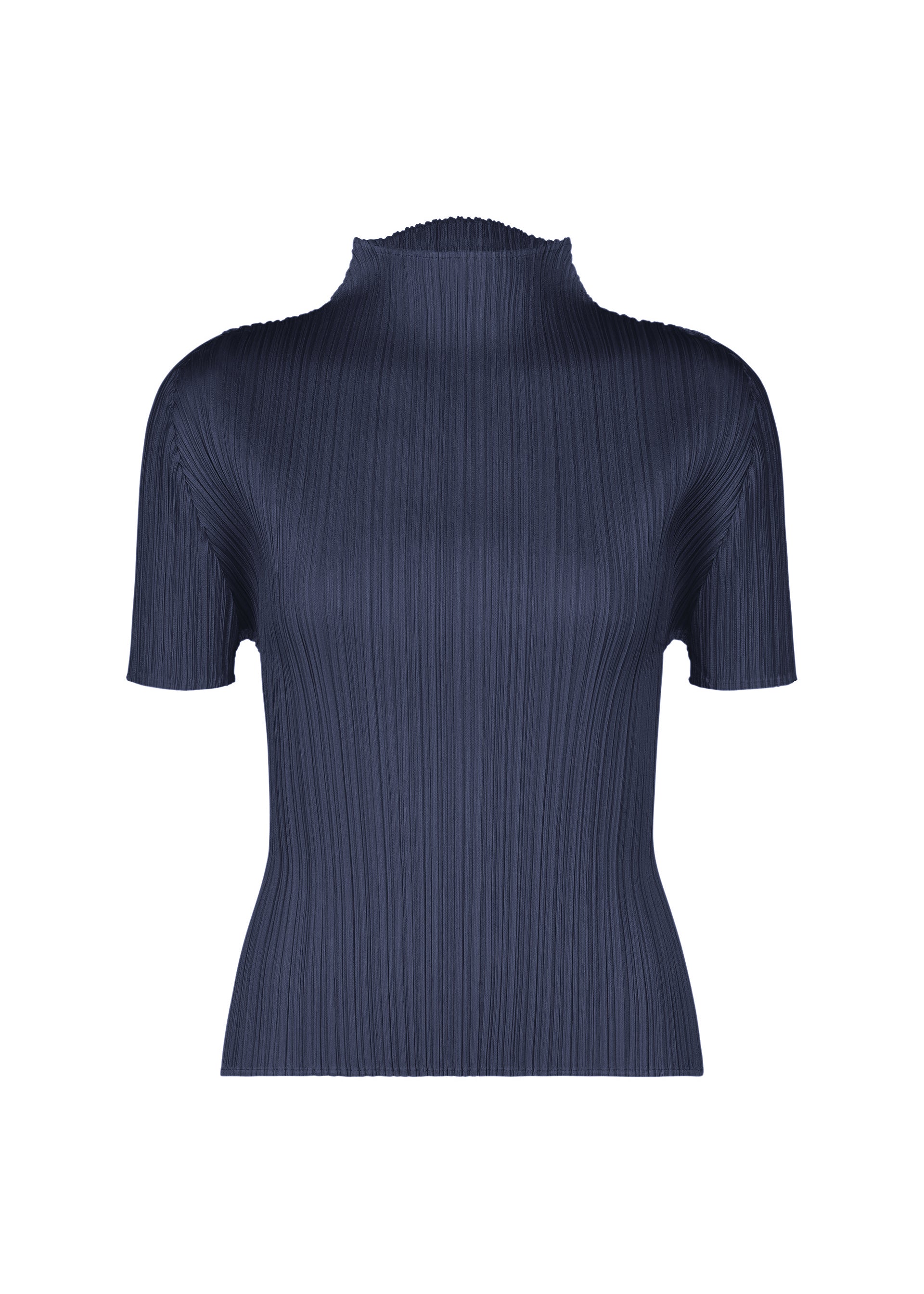 Issey Miyake Monthly Colors September top Black krátký rukáv
