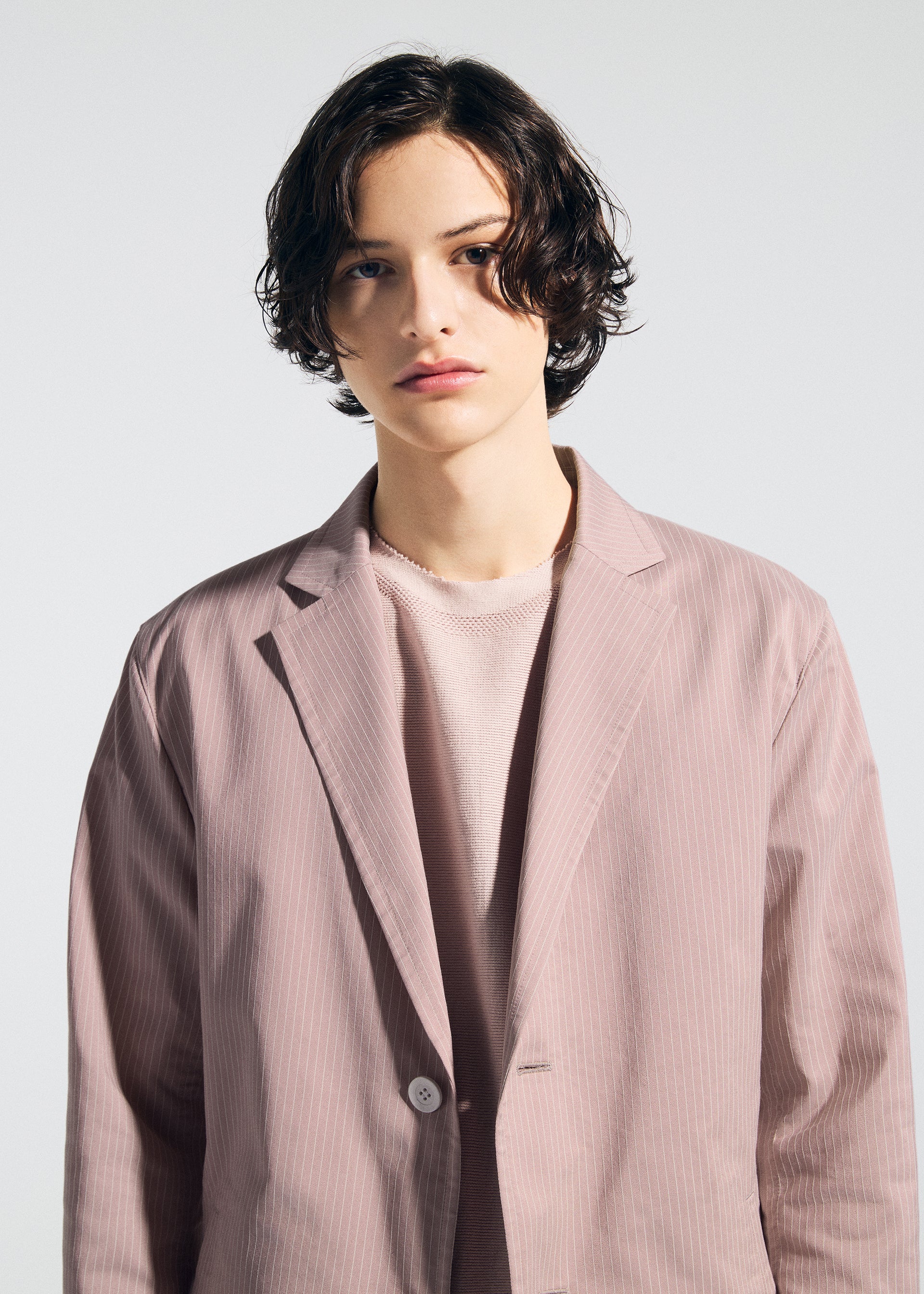 Issey Miyake Type-S 001-2 bunda šedá strečová