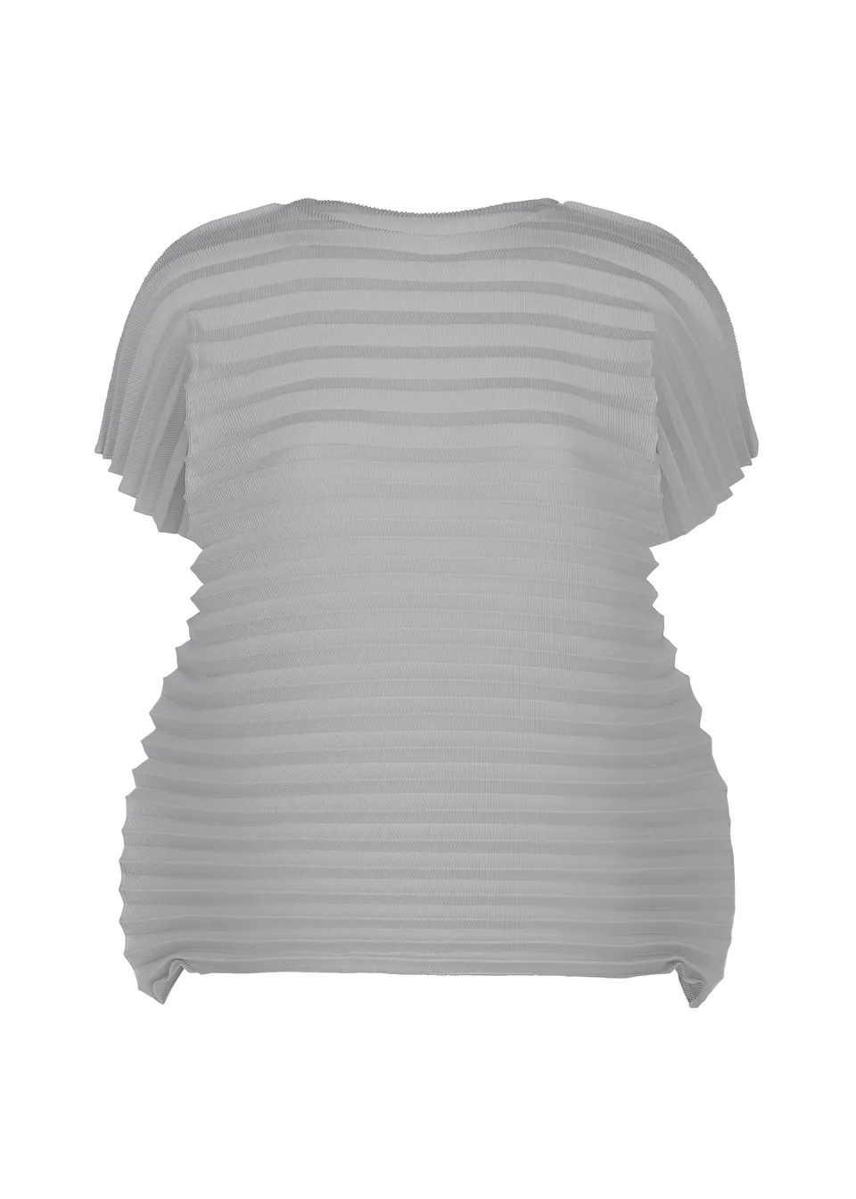 Issey Miyake Accordion Stretch Pleats top rose pink