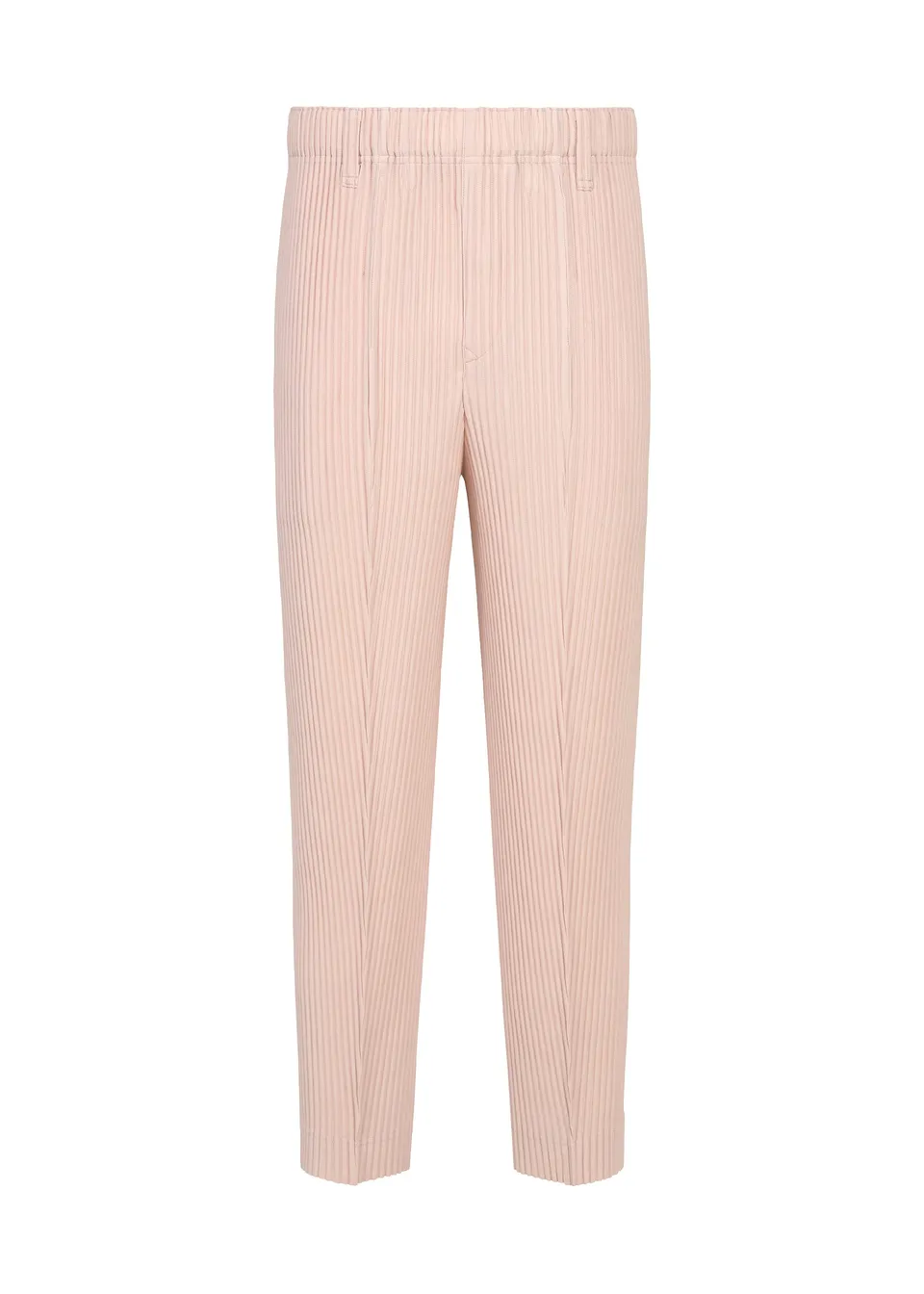 Homme Plissé Issey Miyake Compleat Trousers kalhoty růžové