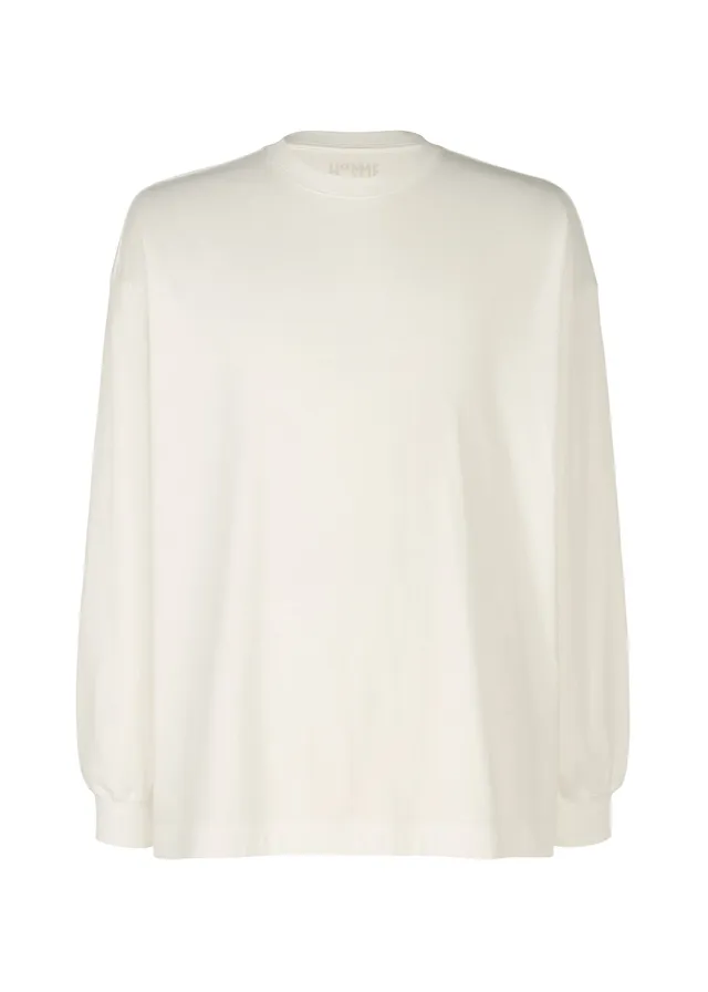 Issey Miyake Color Chips tričko bílé s dlouhým rukávem