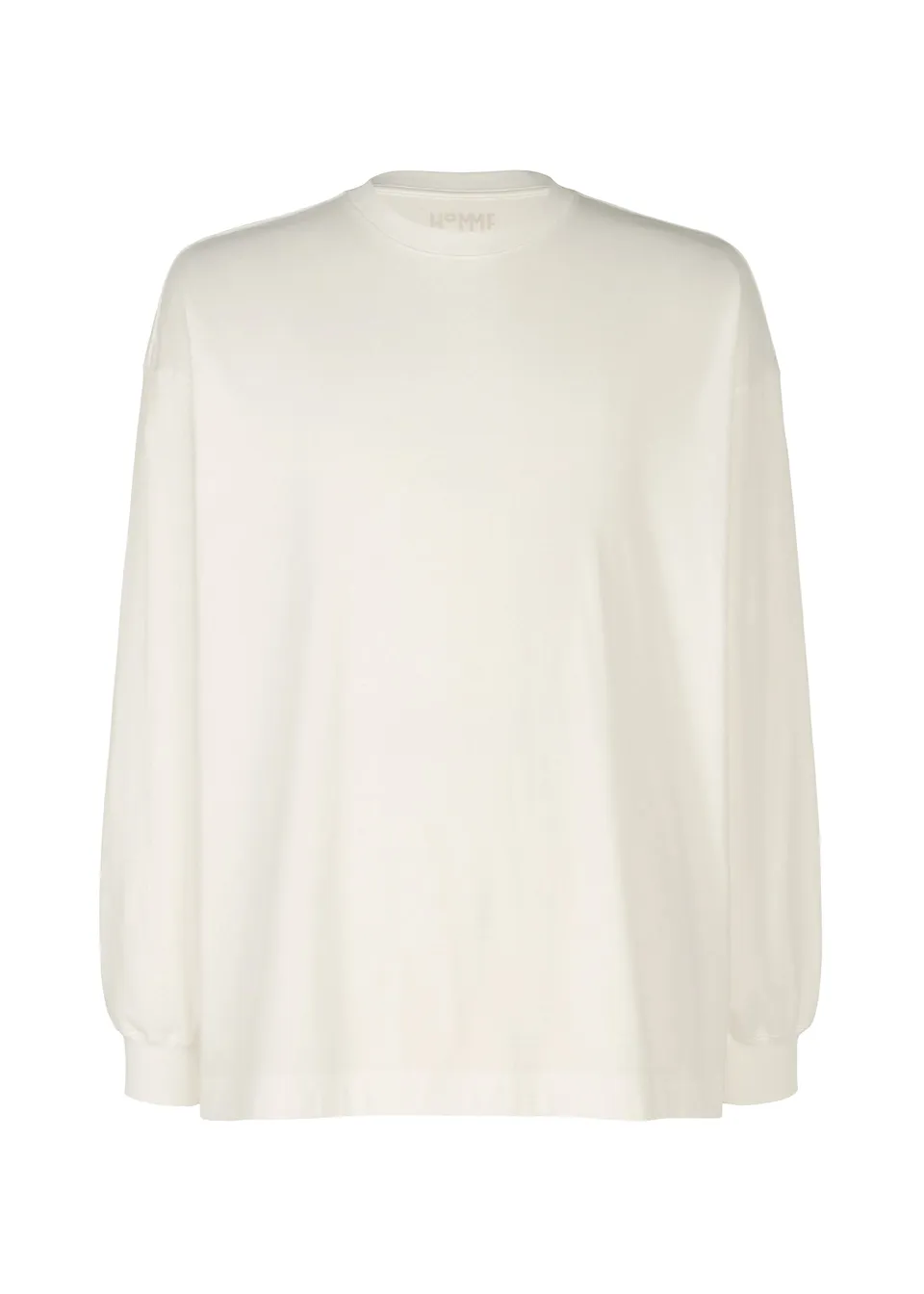 Issey Miyake Color Chips tričko bílé s dlouhým rukávem