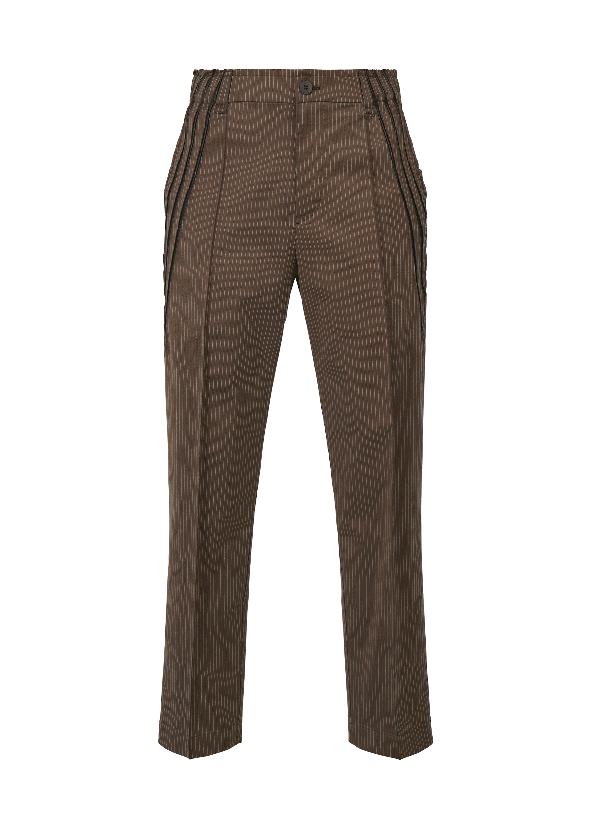 Issey Miyake Type-S 001-3 kalhoty šedé strečové