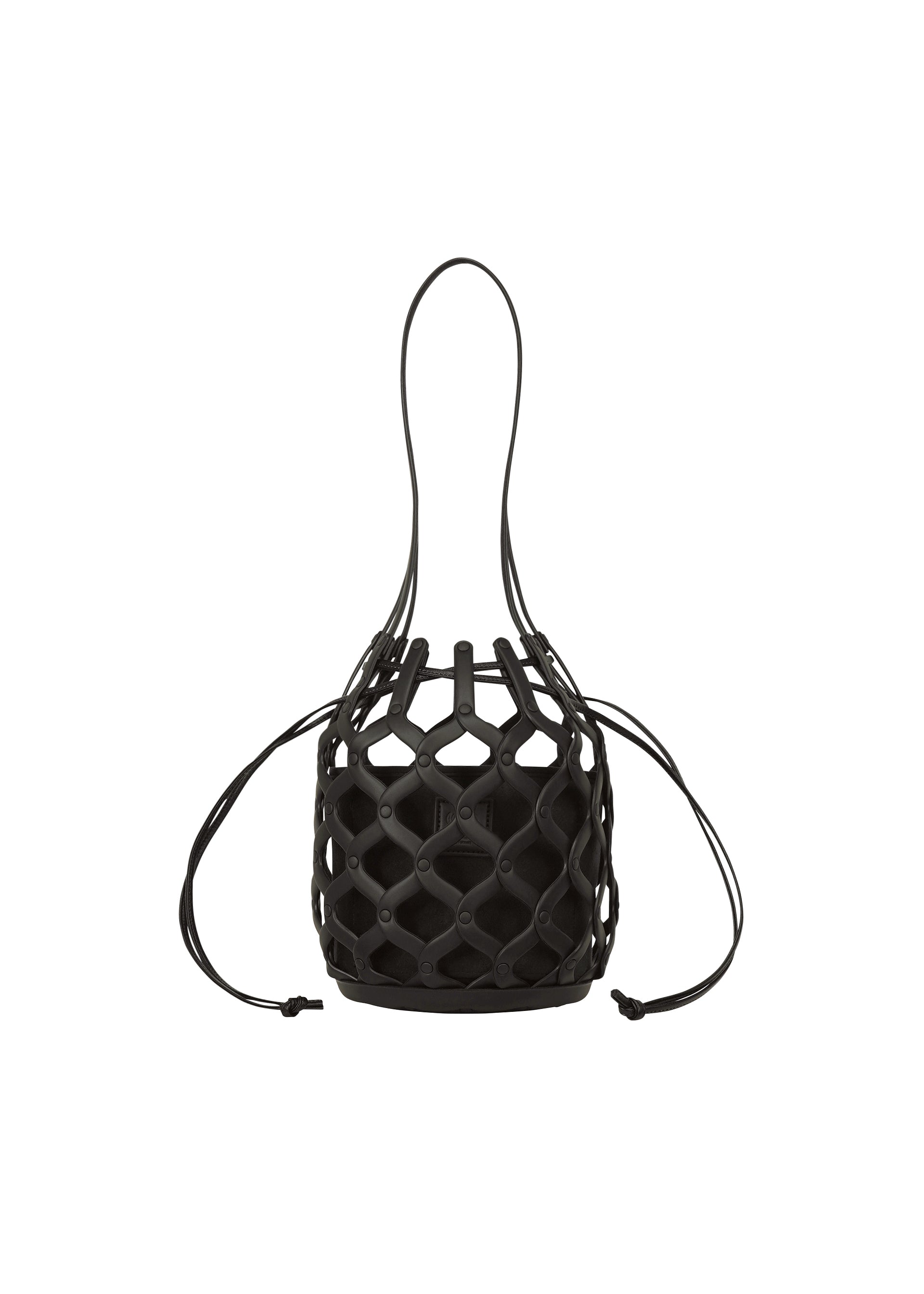 Issey Miyake AMIME kabelka off white beige síťovaná