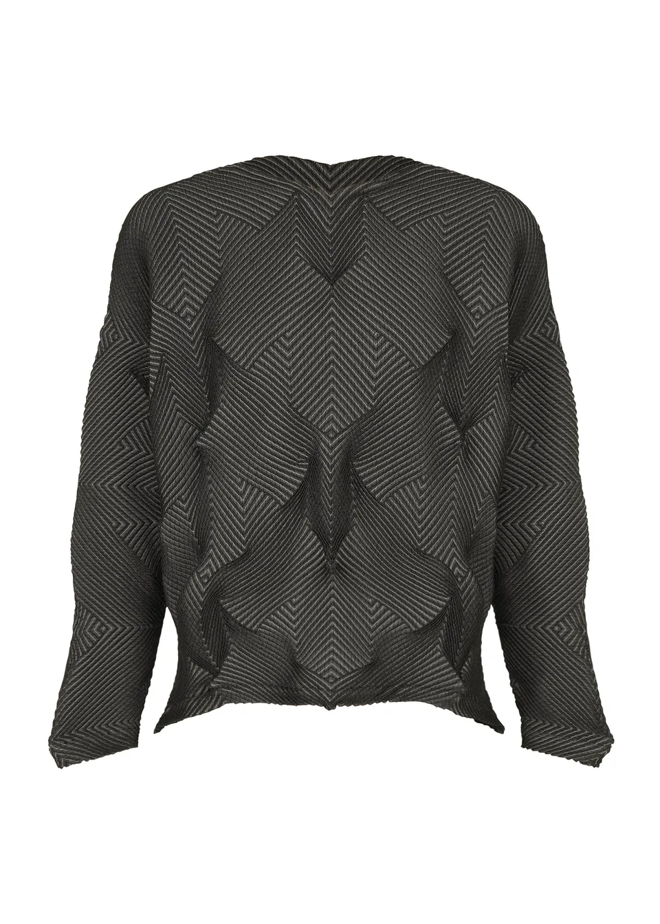 Issey Miyake Type-O 010-1 top béžový kostka