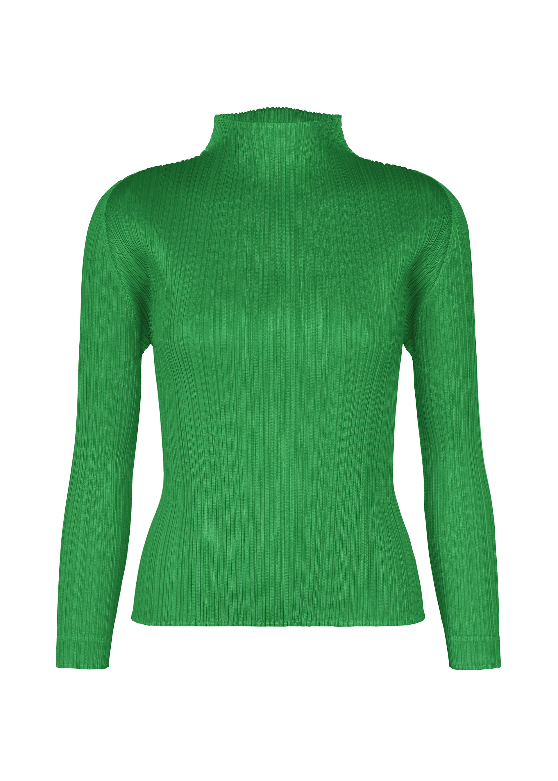 Issey Miyake Monthly Colors October top s rolákem ash beige