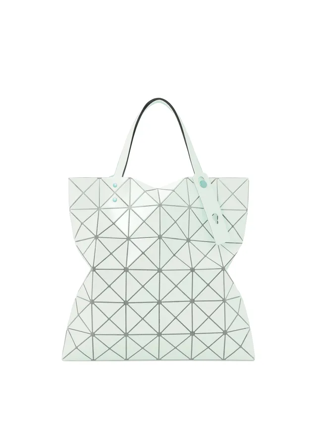 Issey Miyake Lucent One-Tone tote šedomodrá A4