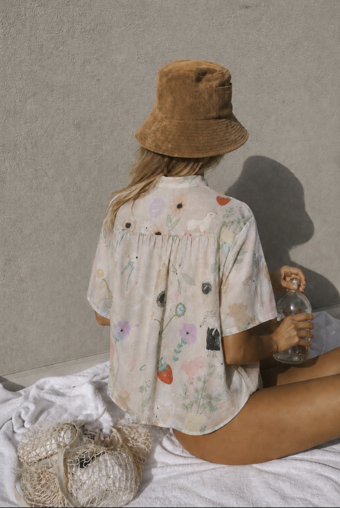 Aurelia & Zwei Frauen Art to Wear Stella top bavlněný