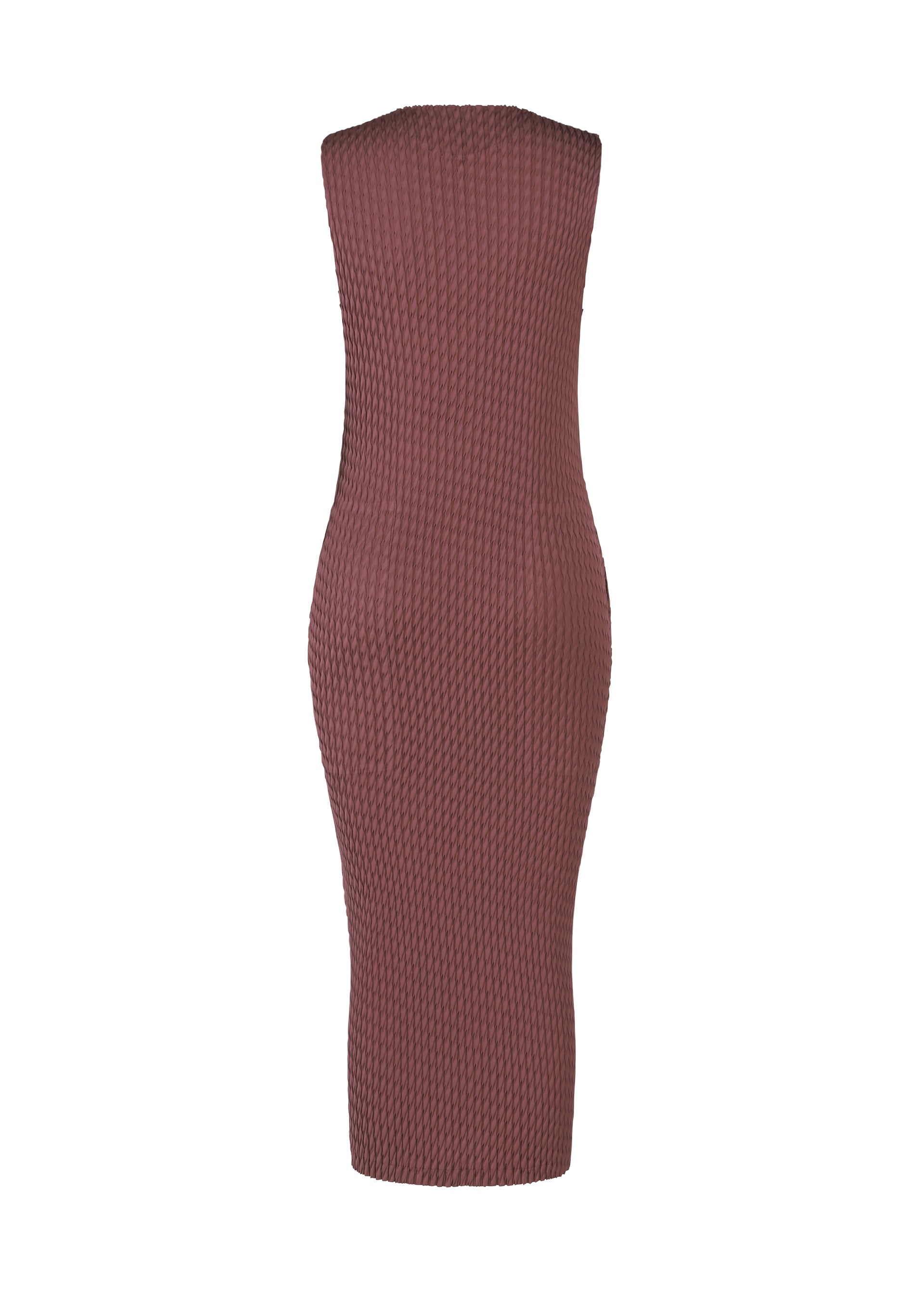 Issey Miyake Sleek Pleats šaty šedé vel. 2 saténové
